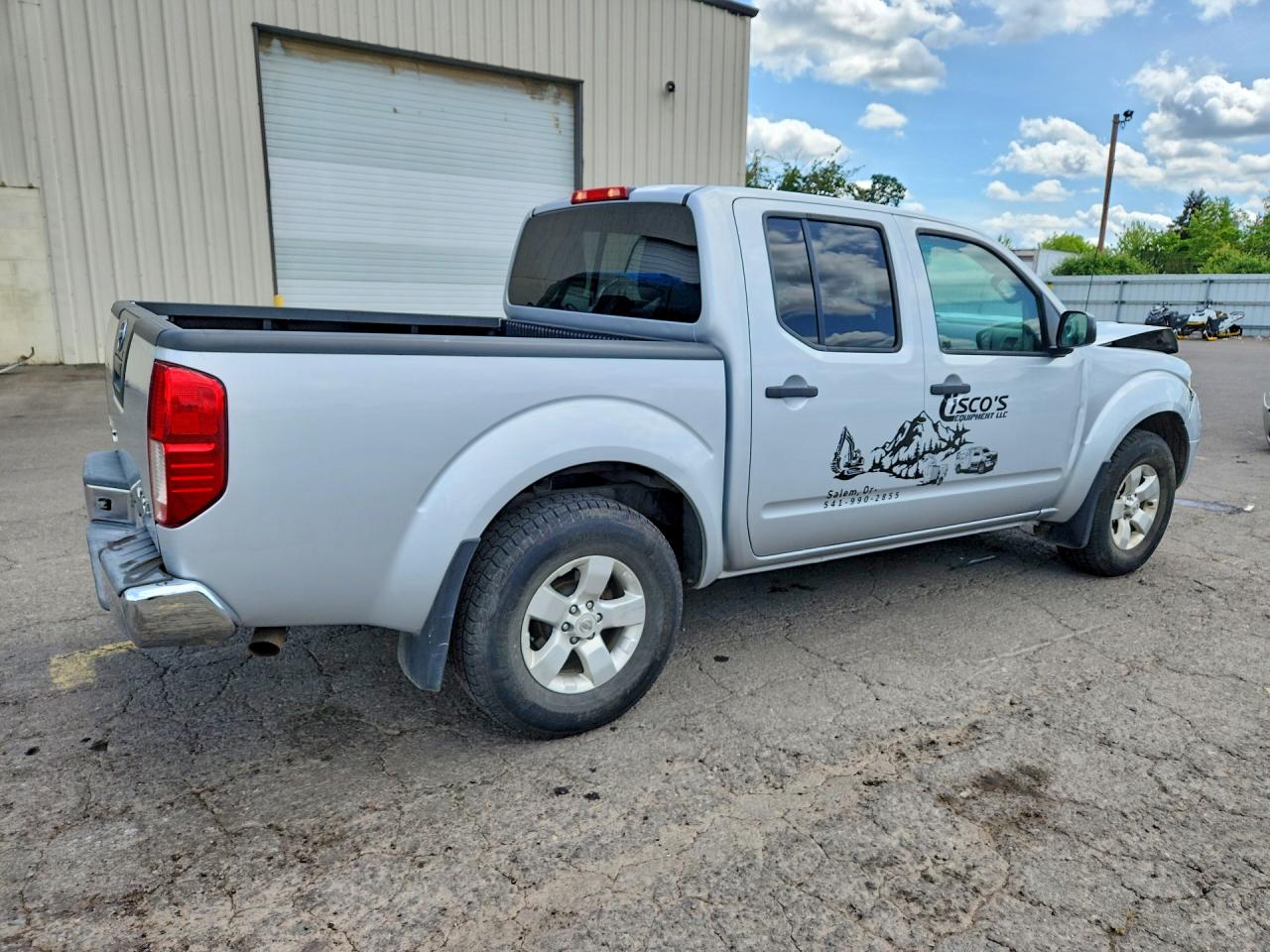 2012 Nissan Frontier S Серебряный vin: 1N6AD0EVXCC432978
