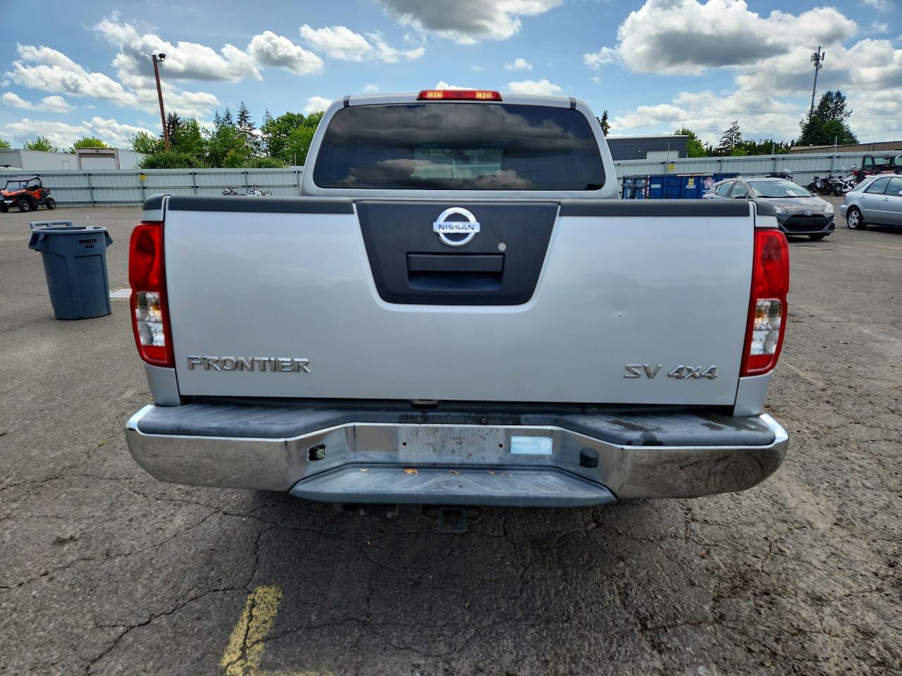 2012 Nissan Frontier S Серебряный vin: 1N6AD0EVXCC432978