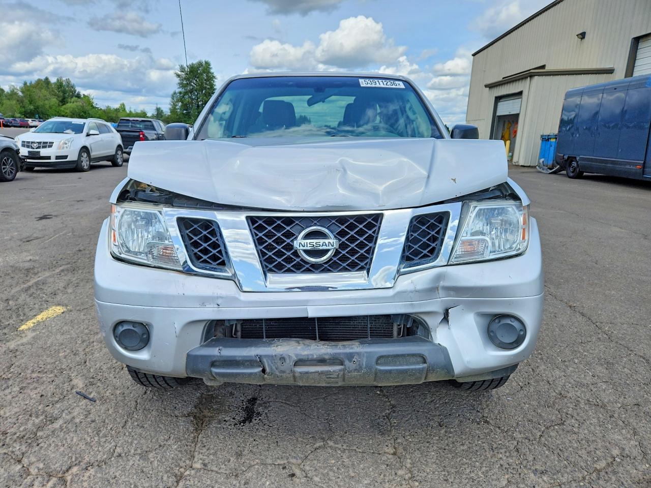 2012 Nissan Frontier S Серебряный vin: 1N6AD0EVXCC432978