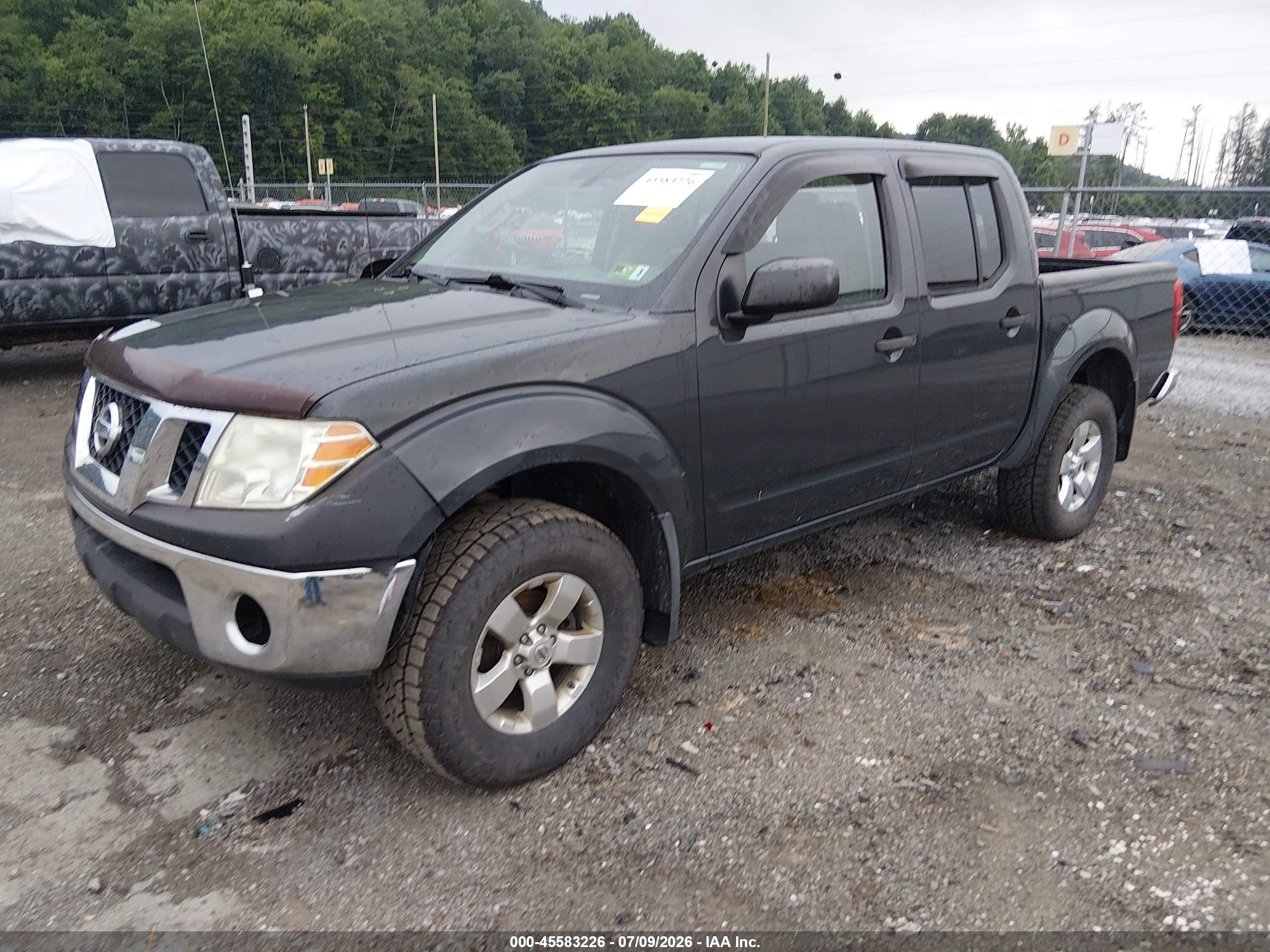 2012 Nissan Frontier Sv Gray vin: 1N6AD0EVXCC441003