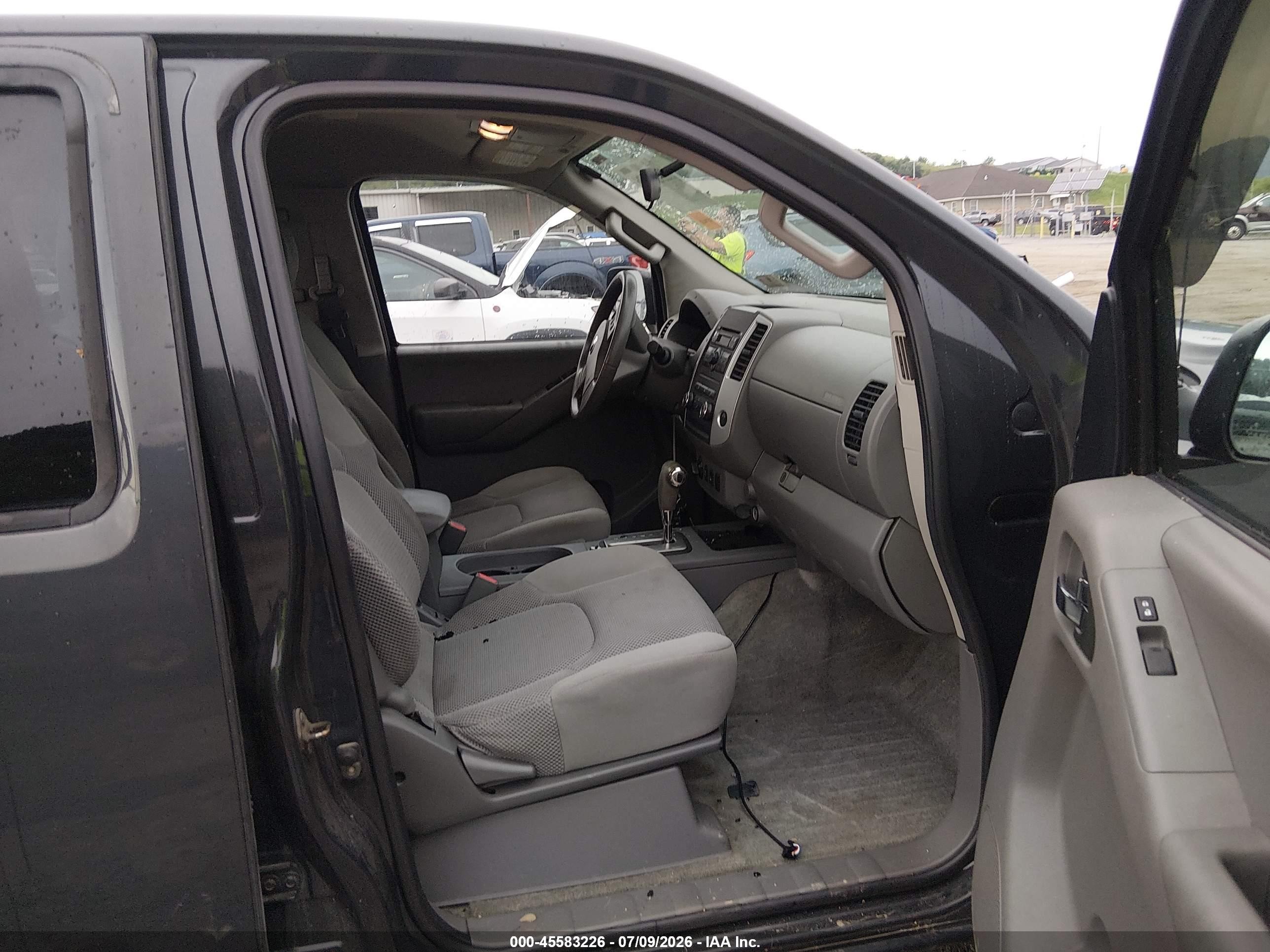 2012 Nissan Frontier Sv Gray vin: 1N6AD0EVXCC441003