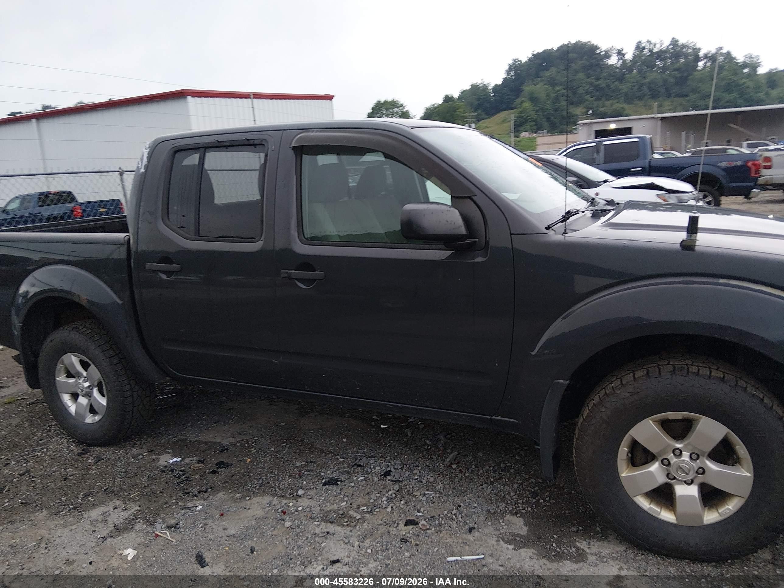 2012 Nissan Frontier Sv Gray vin: 1N6AD0EVXCC441003