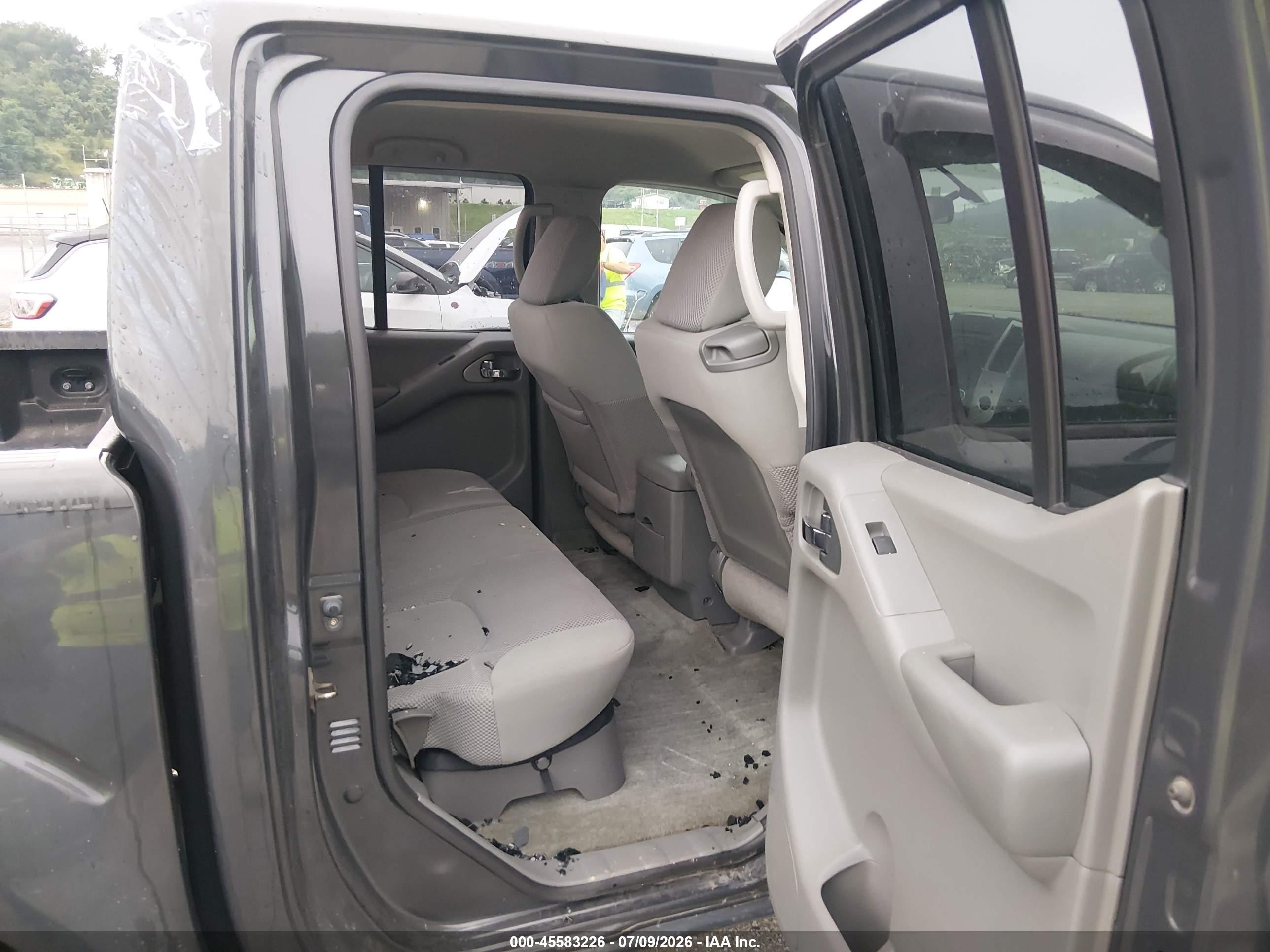 2012 Nissan Frontier Sv Gray vin: 1N6AD0EVXCC441003