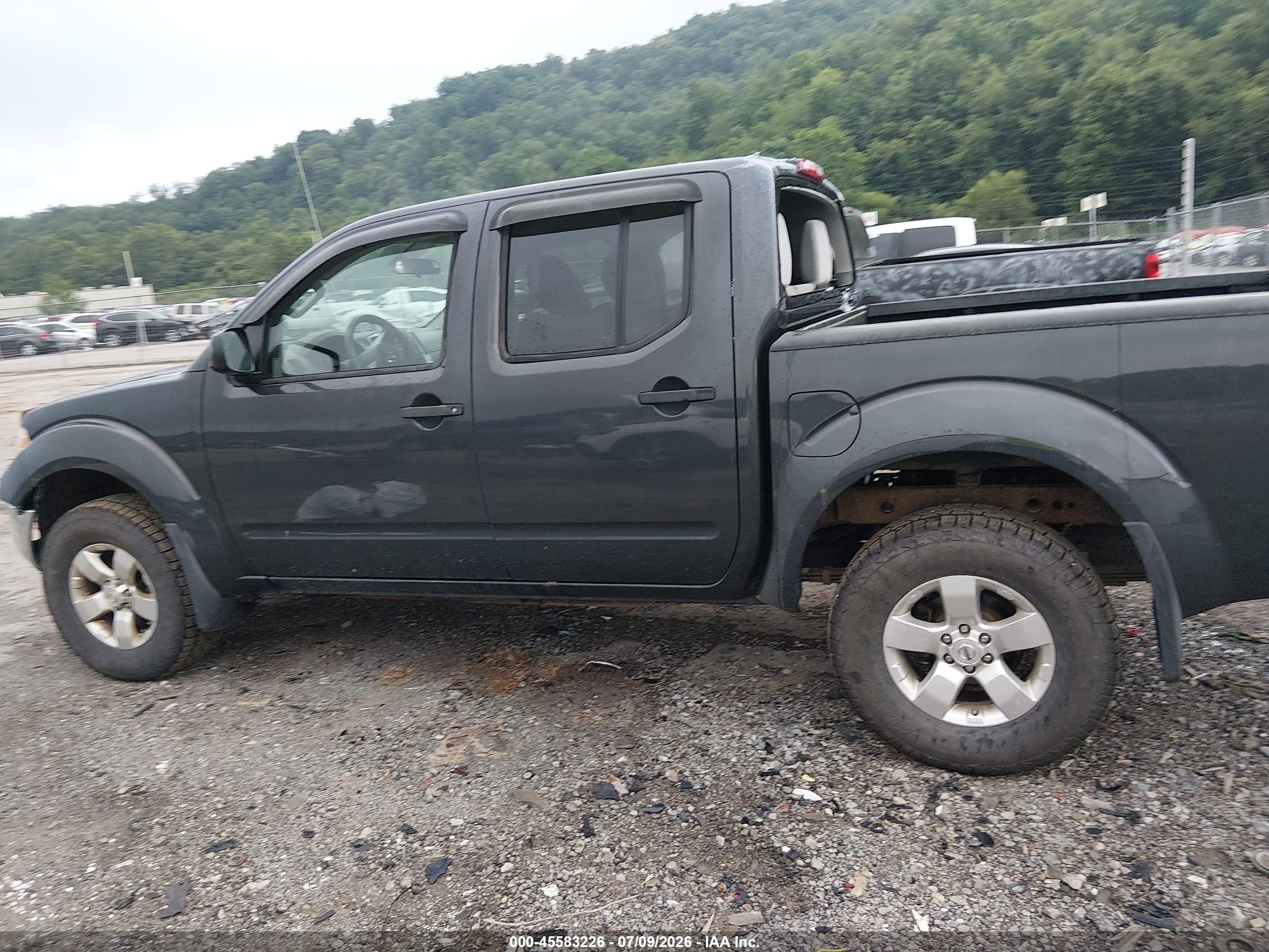 2012 Nissan Frontier Sv Gray vin: 1N6AD0EVXCC441003