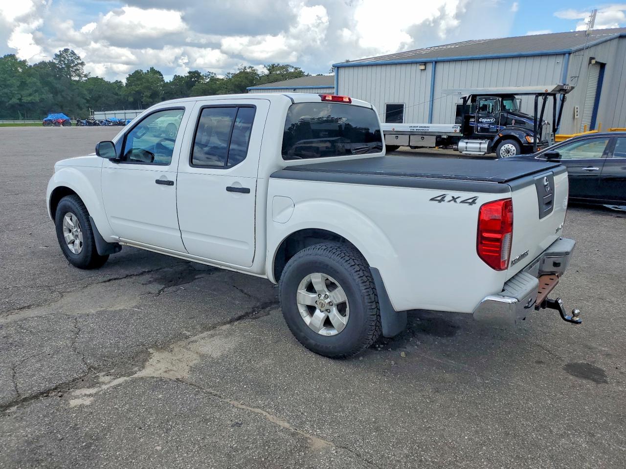 2012 Nissan Frontier S White vin: 1N6AD0EVXCC448078
