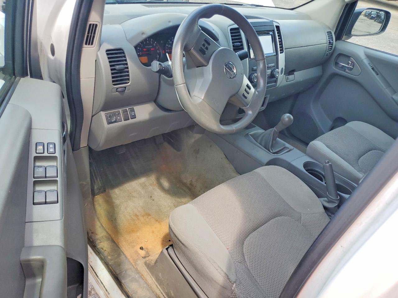 2012 Nissan Frontier S White vin: 1N6AD0EVXCC448078