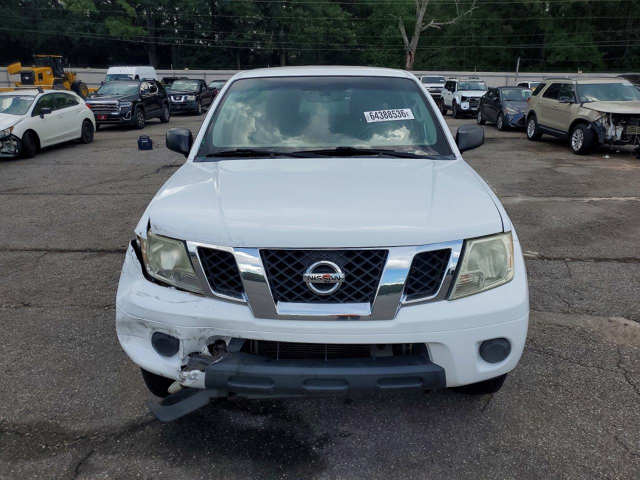 2012 Nissan Frontier S White vin: 1N6AD0EVXCC448078