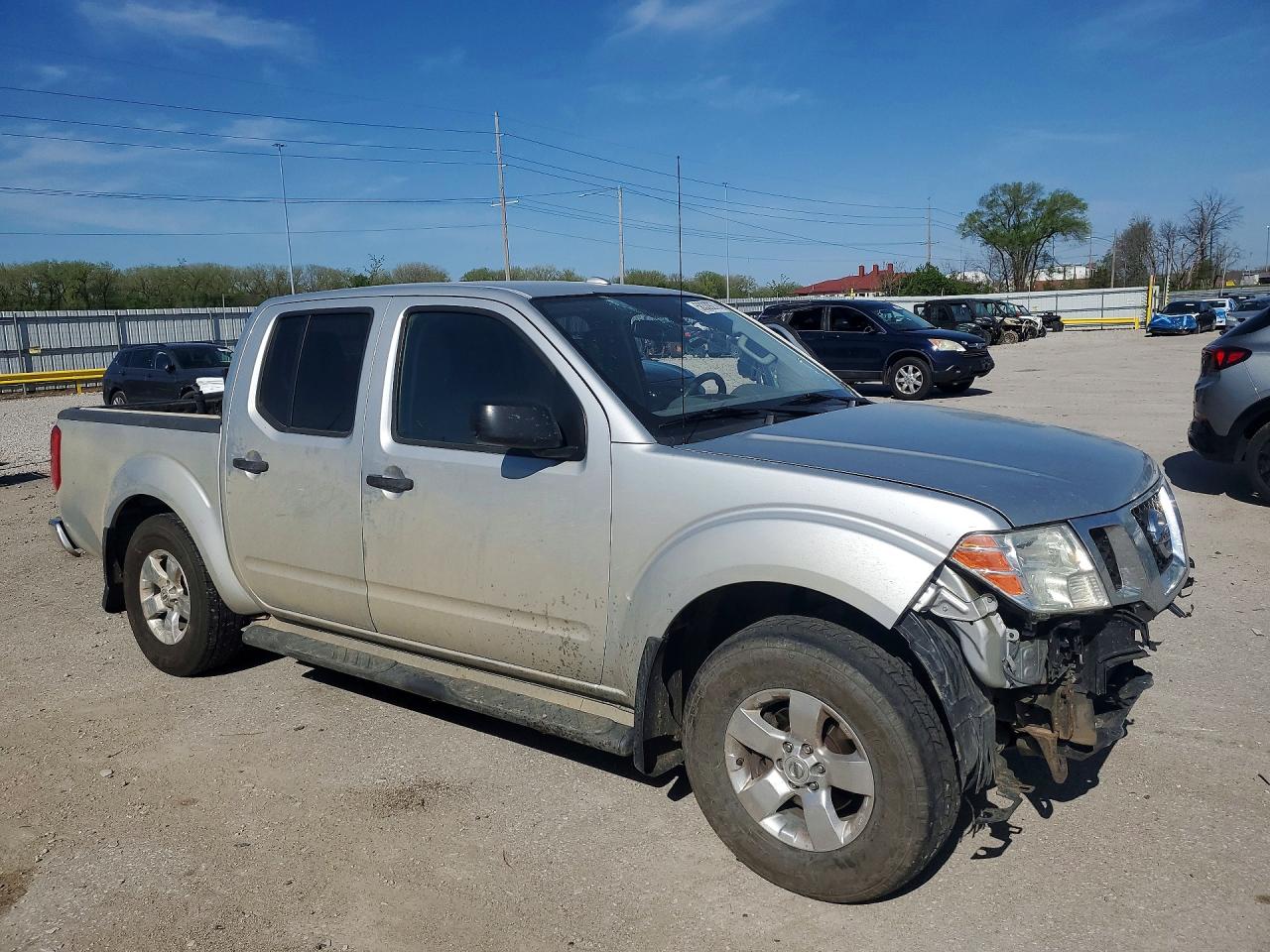 2012 Nissan Frontier S Серебряный vin: 1N6AD0EVXCC478939