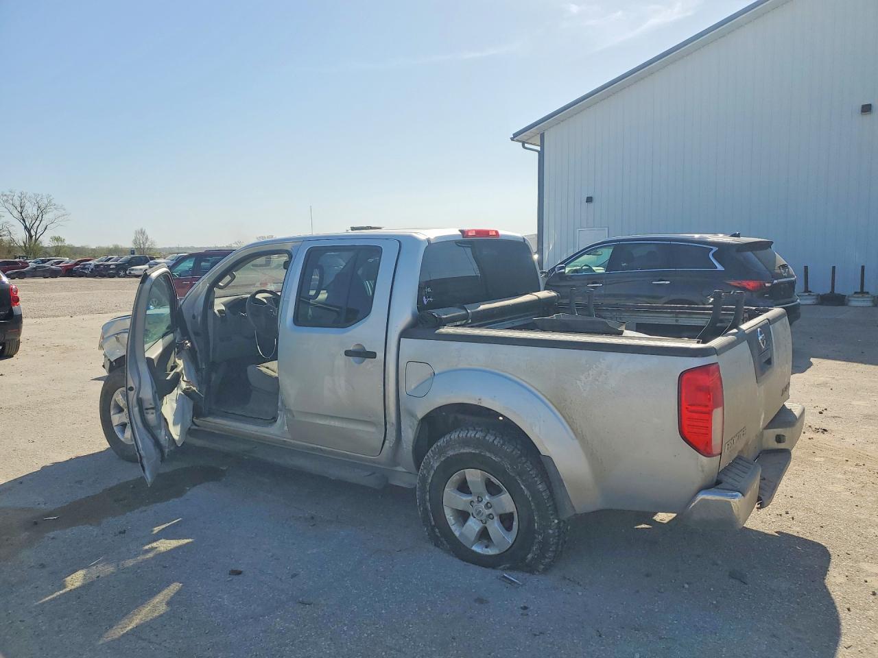 2012 Nissan Frontier S Серебряный vin: 1N6AD0EVXCC478939