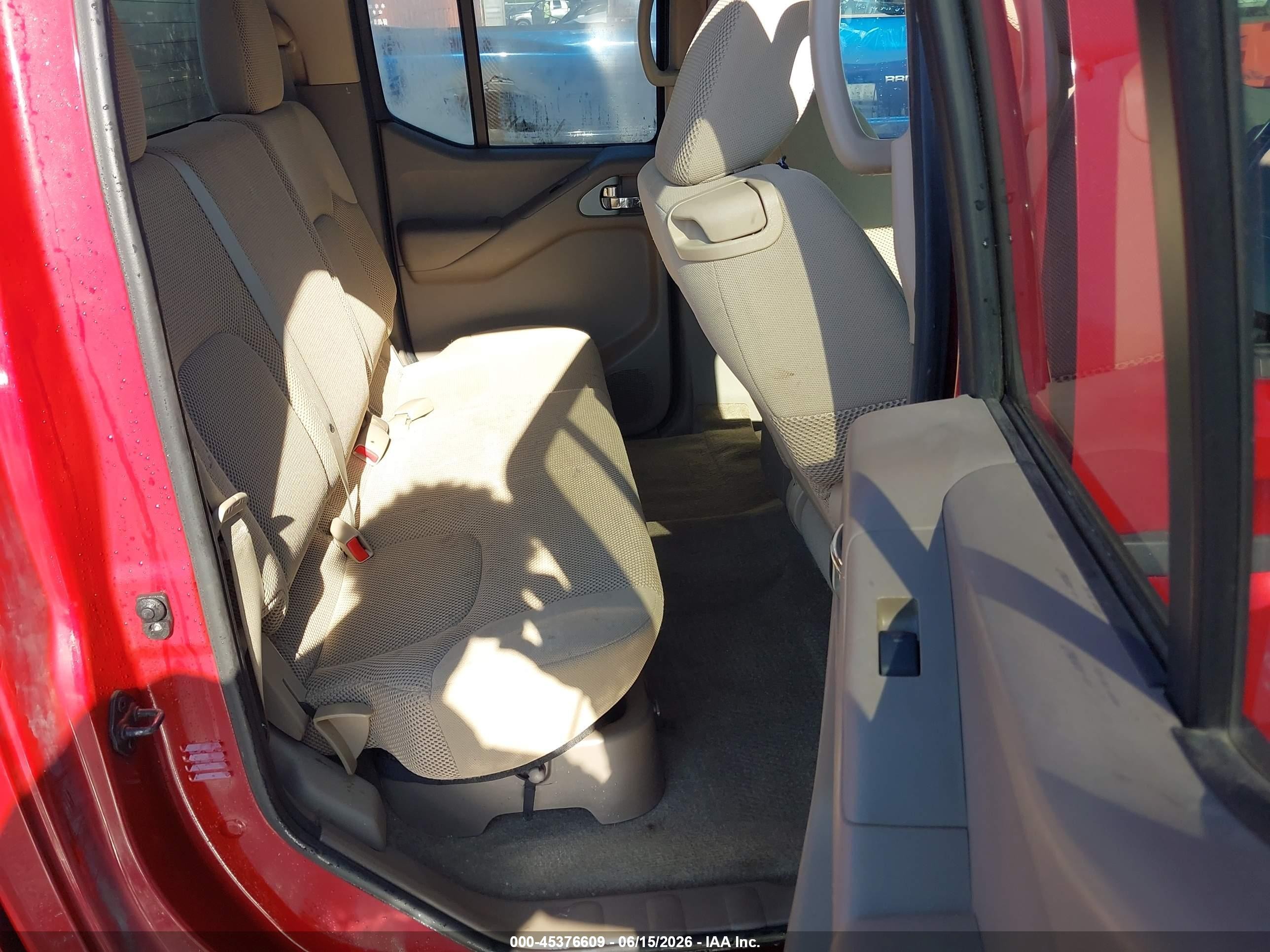 2012 Nissan Frontier Sv Red vin: 1N6AD0EVXCC480965