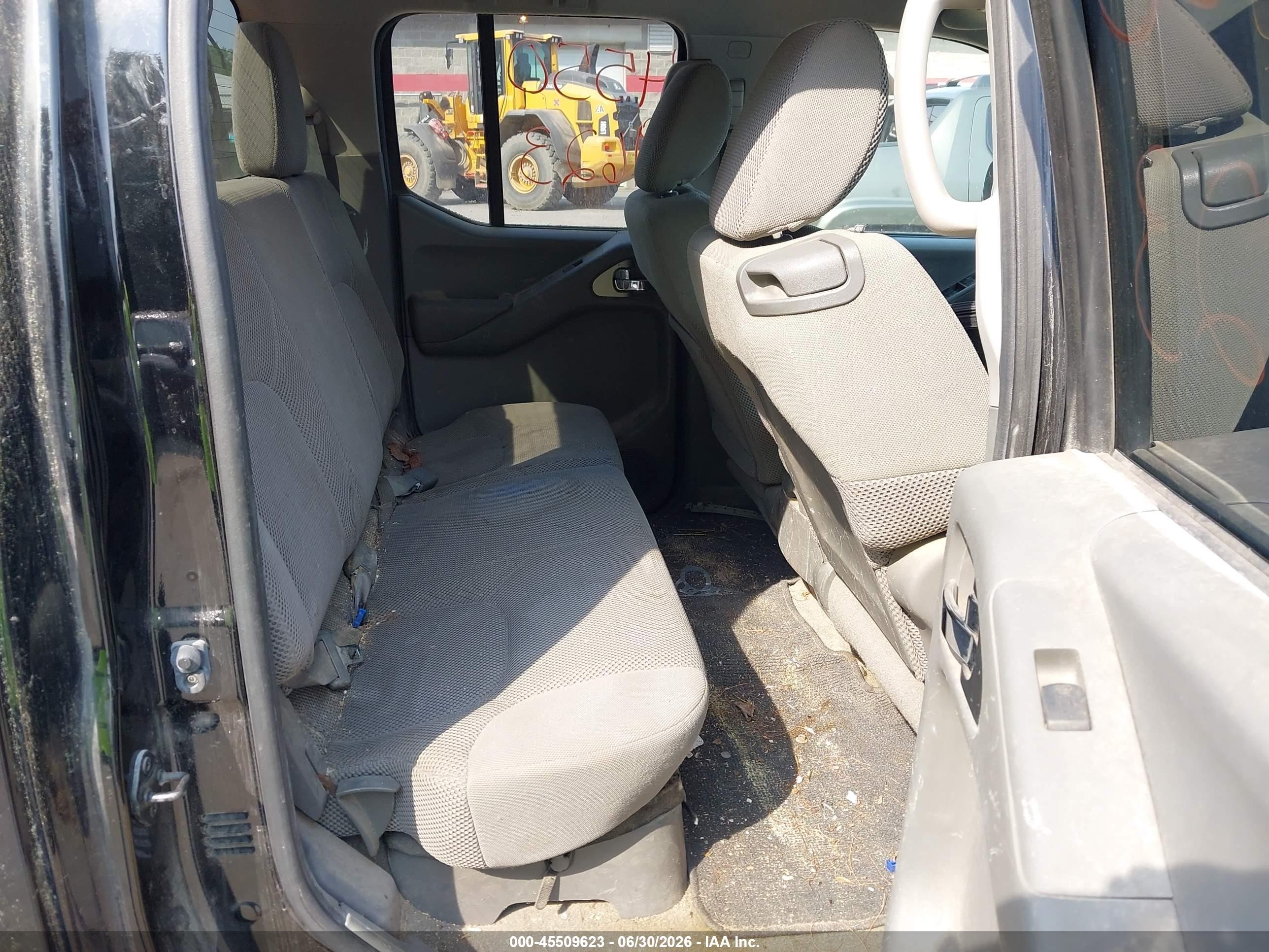 2013 Nissan Frontier Sv Gray vin: 1N6AD0EVXDN720571