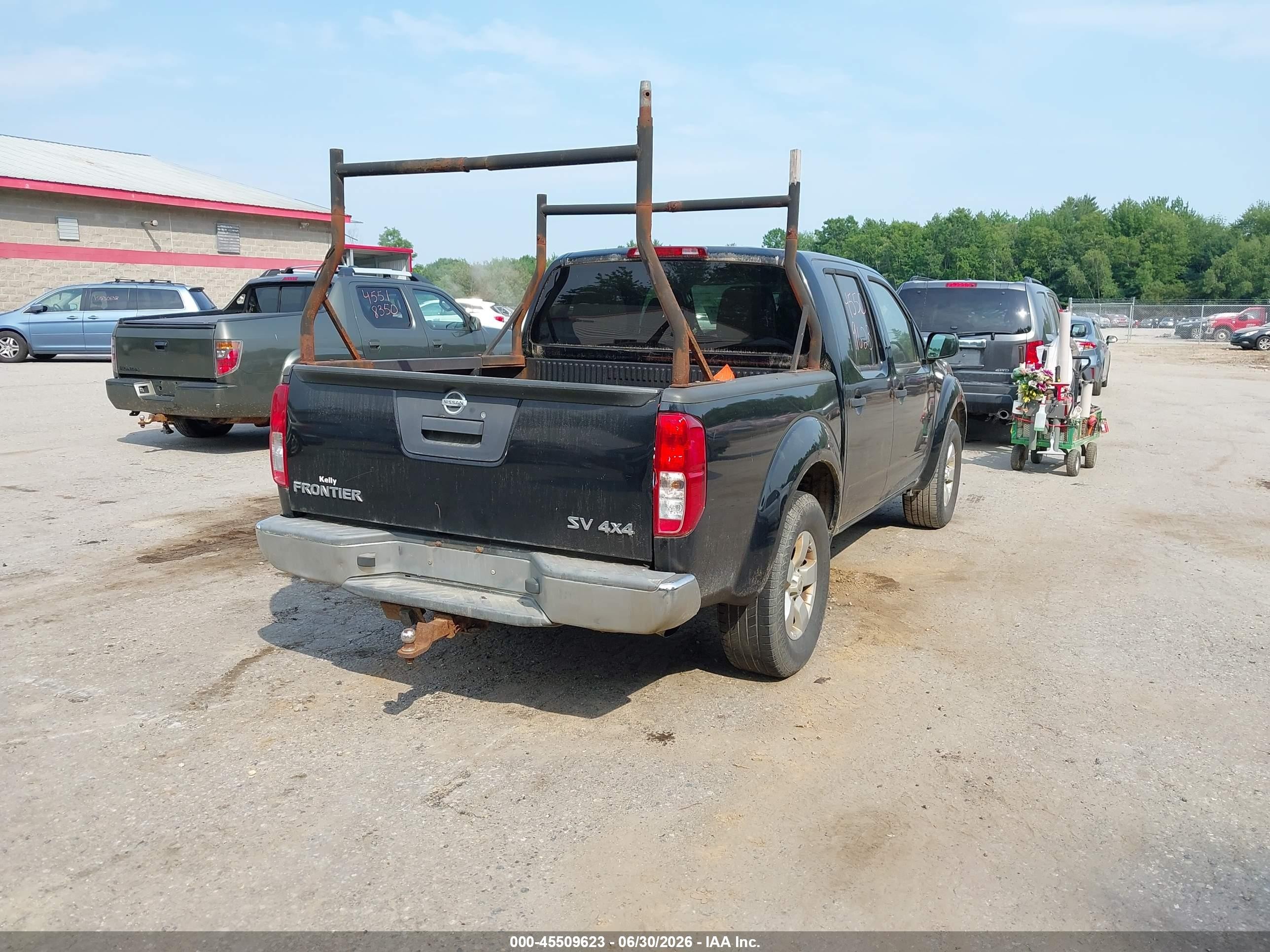 2013 Nissan Frontier Sv Gray vin: 1N6AD0EVXDN720571