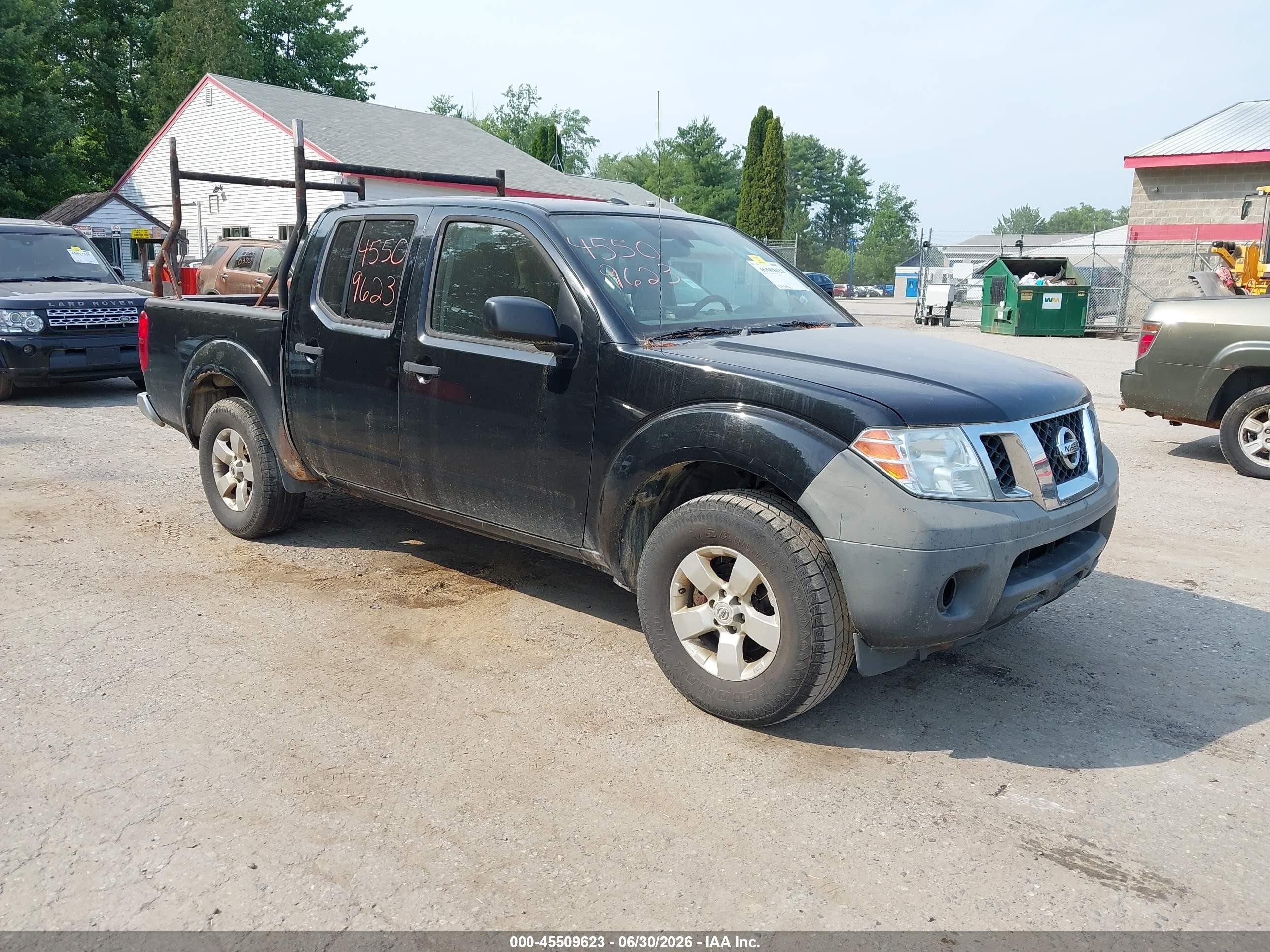 2013 Nissan Frontier Sv Gray vin: 1N6AD0EVXDN720571