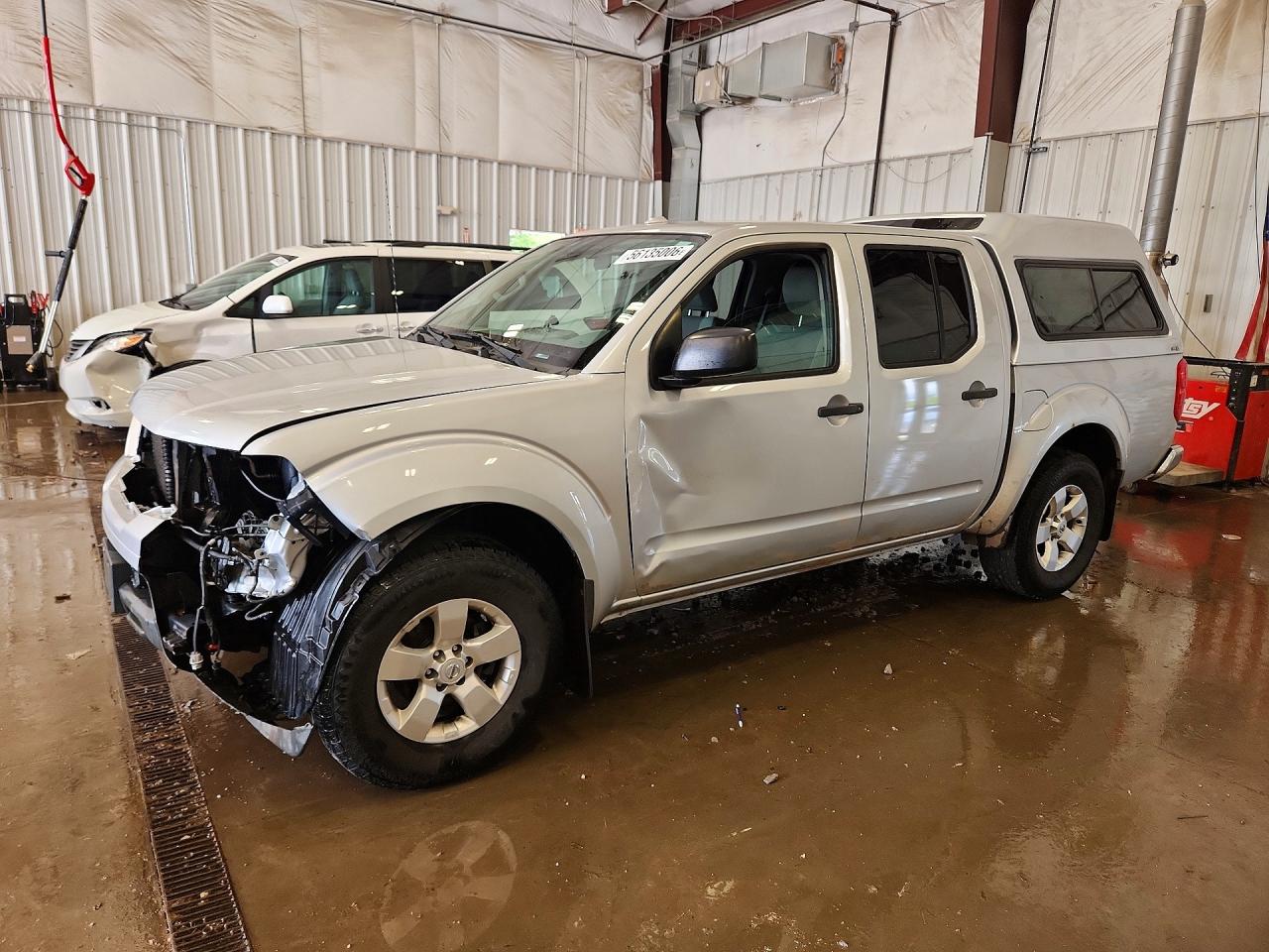 2013 Nissan Frontier S Silver vin: 1N6AD0EVXDN721459