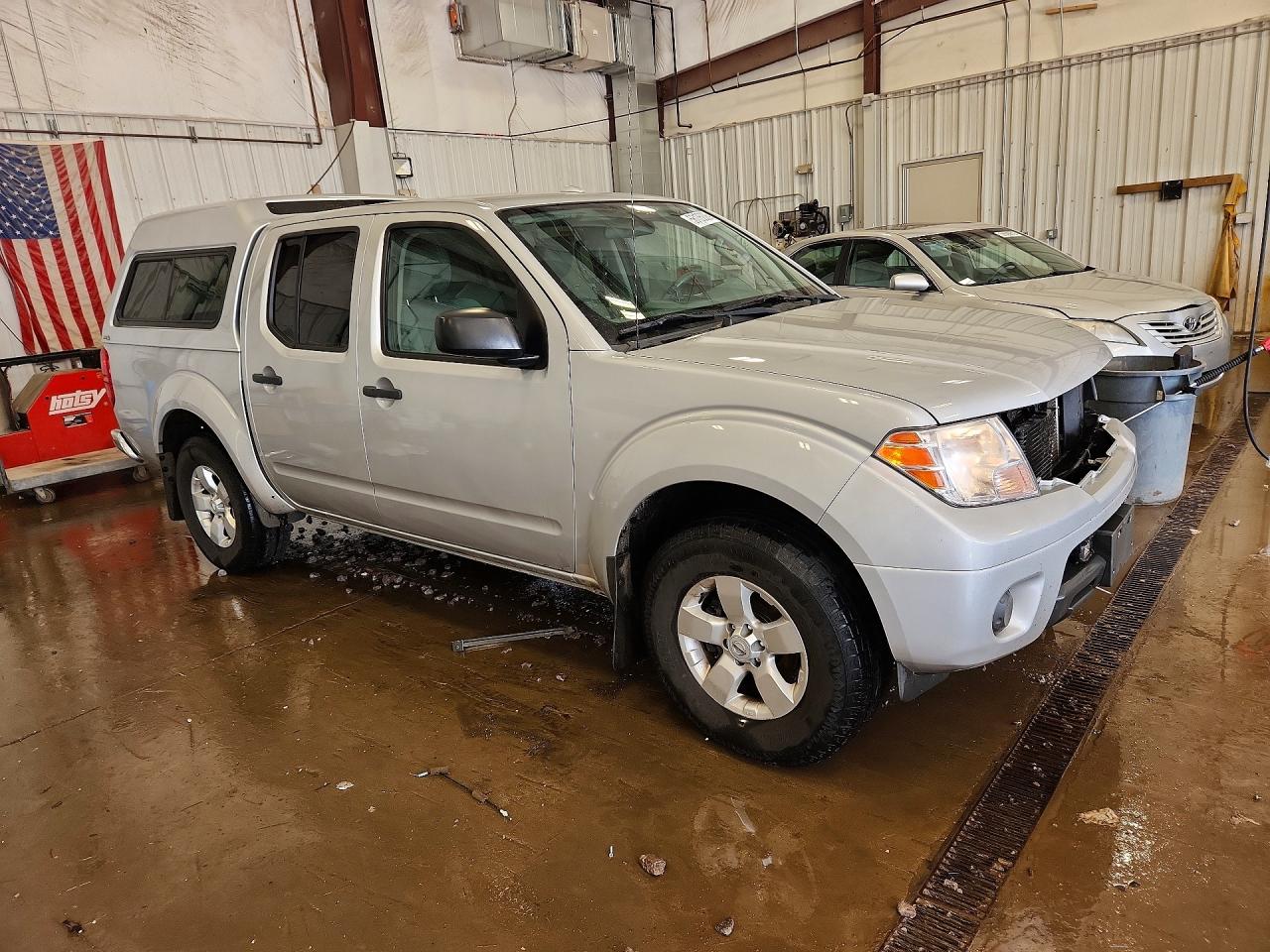 2013 Nissan Frontier S Silver vin: 1N6AD0EVXDN721459