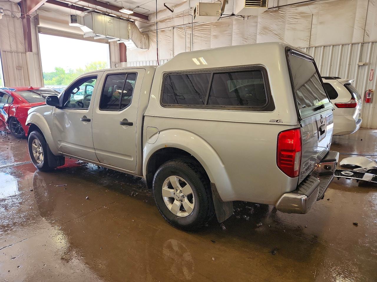 2013 Nissan Frontier S Silver vin: 1N6AD0EVXDN721459