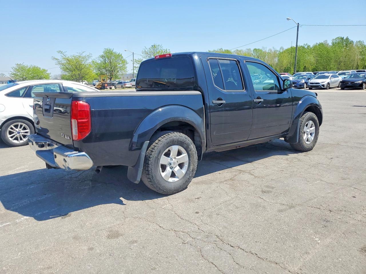 2013 Nissan Frontier S 4x4 Black vin: 1N6AD0EVXDN737502