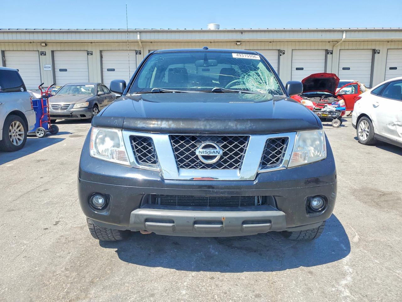 2013 Nissan Frontier S 4x4 Black vin: 1N6AD0EVXDN737502