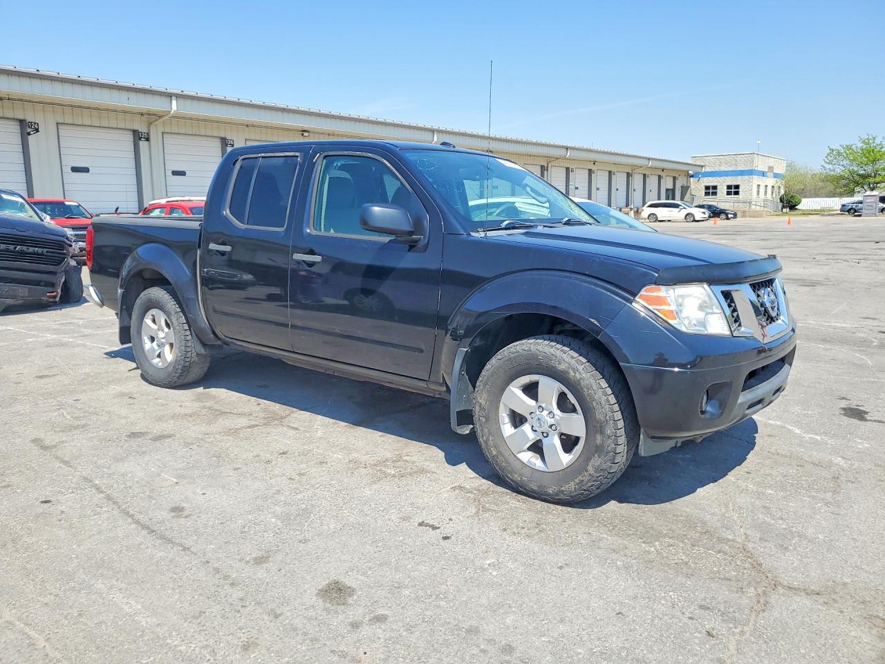 2013 Nissan Frontier S 4x4 Black vin: 1N6AD0EVXDN737502