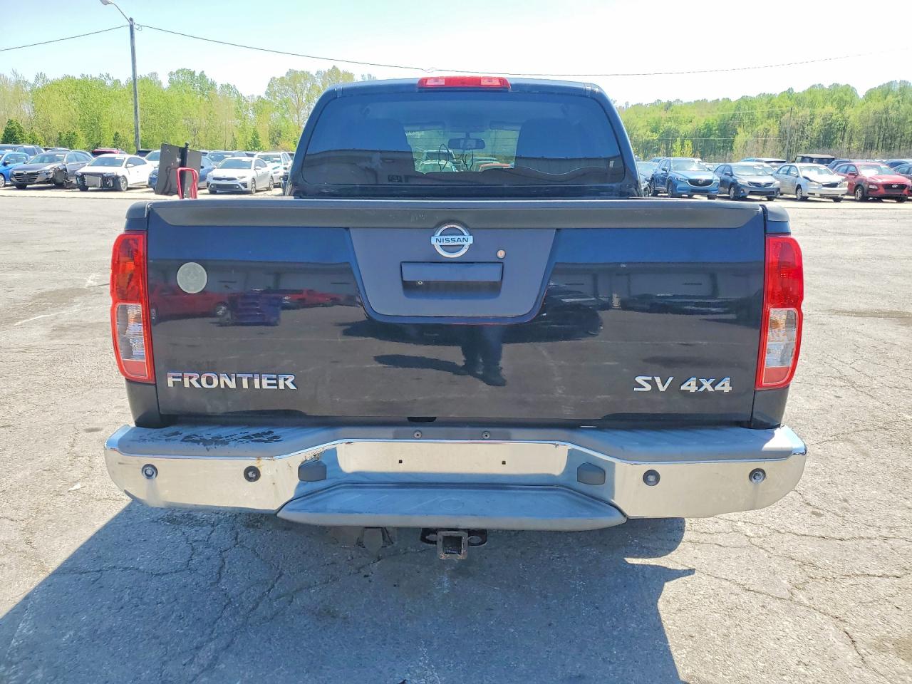 2013 Nissan Frontier S 4x4 Black vin: 1N6AD0EVXDN737502
