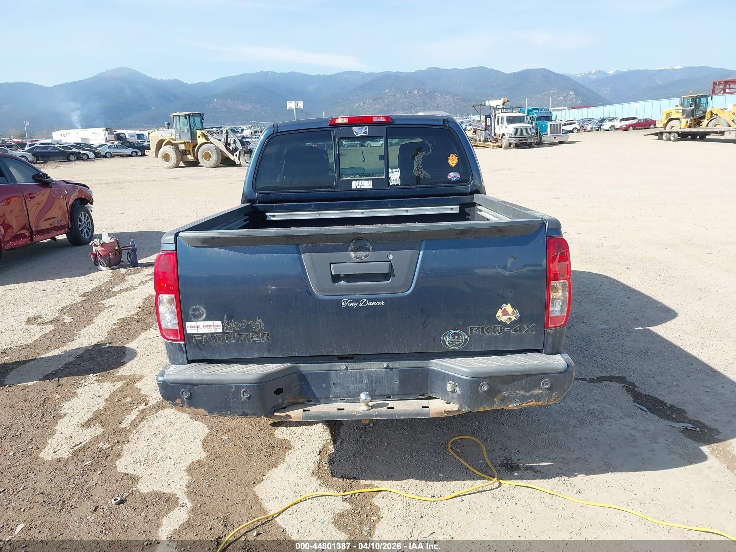 2014 Nissan Frontier Pro-4x Dark Blue vin: 1N6AD0EVXEN715470