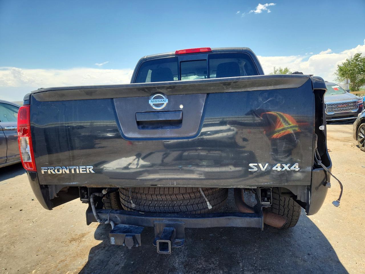 2014 Nissan Frontier Sv Black vin: 1N6AD0EVXEN723827