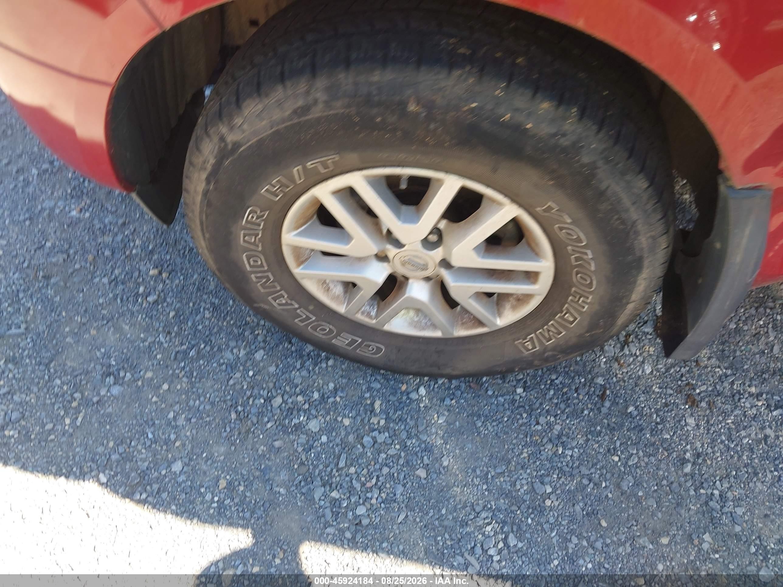 2014 Nissan Frontier Sv Красный vin: 1N6AD0EVXEN733323