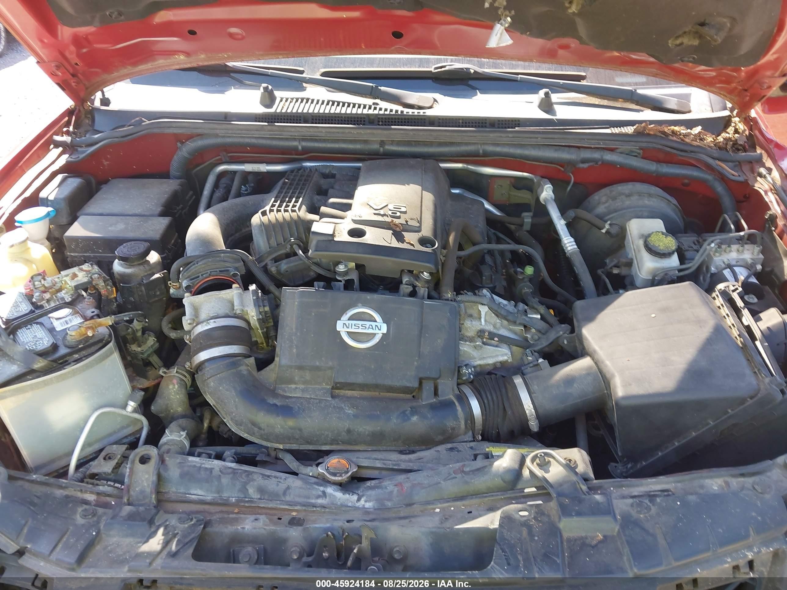 2014 Nissan Frontier Sv Красный vin: 1N6AD0EVXEN733323