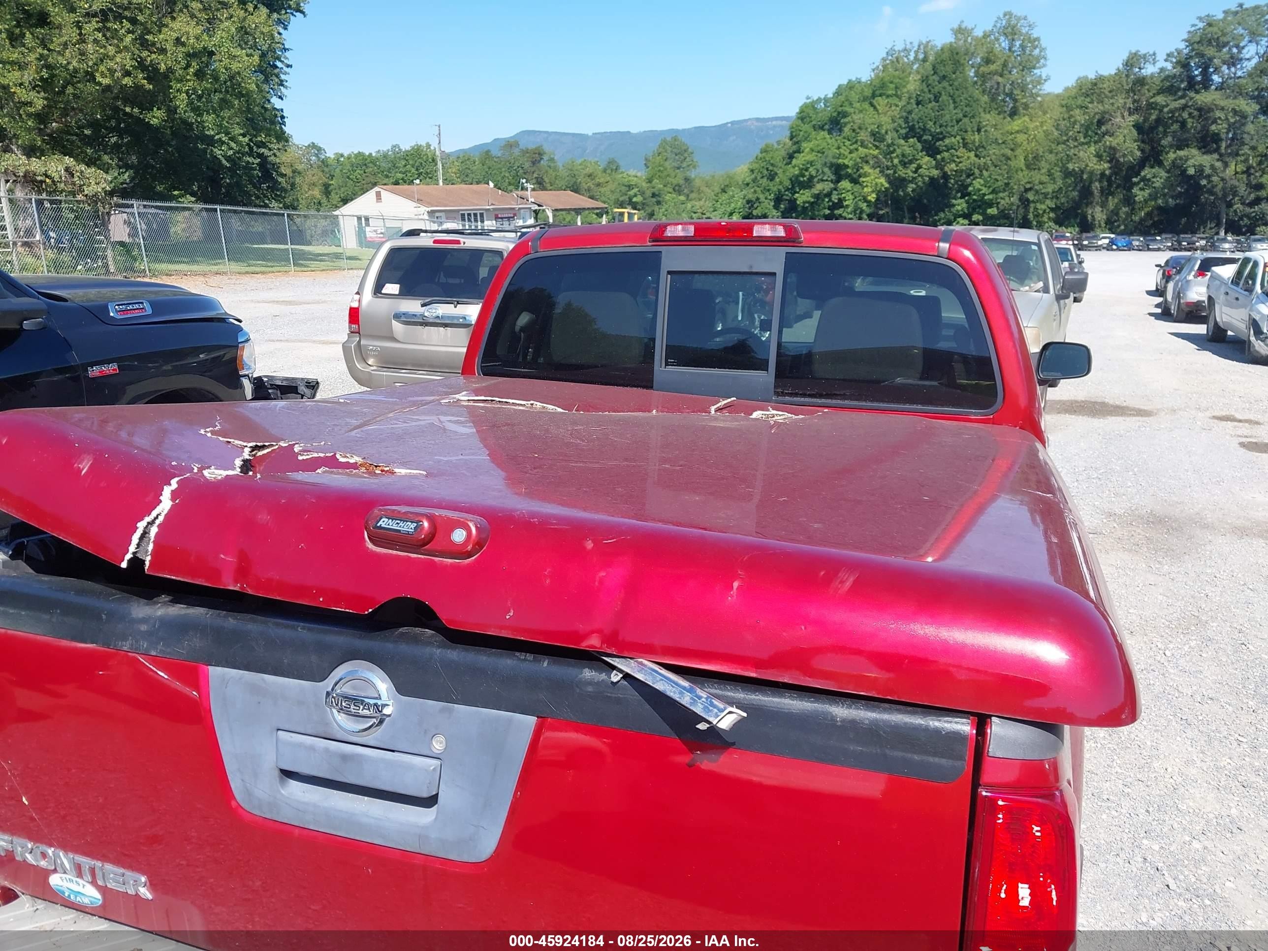 2014 Nissan Frontier Sv Красный vin: 1N6AD0EVXEN733323