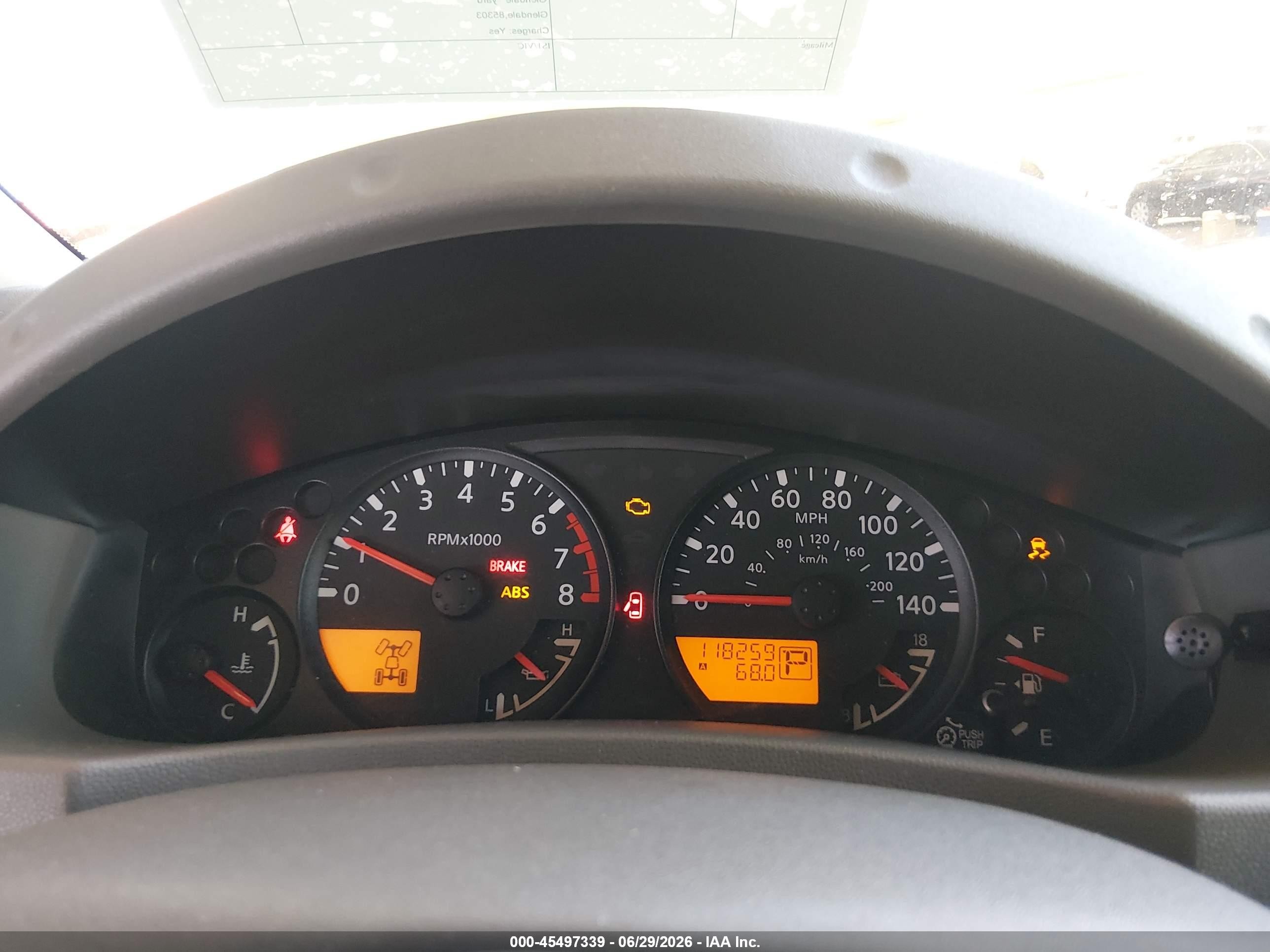 2014 Nissan Frontier Sv White vin: 1N6AD0EVXEN744516
