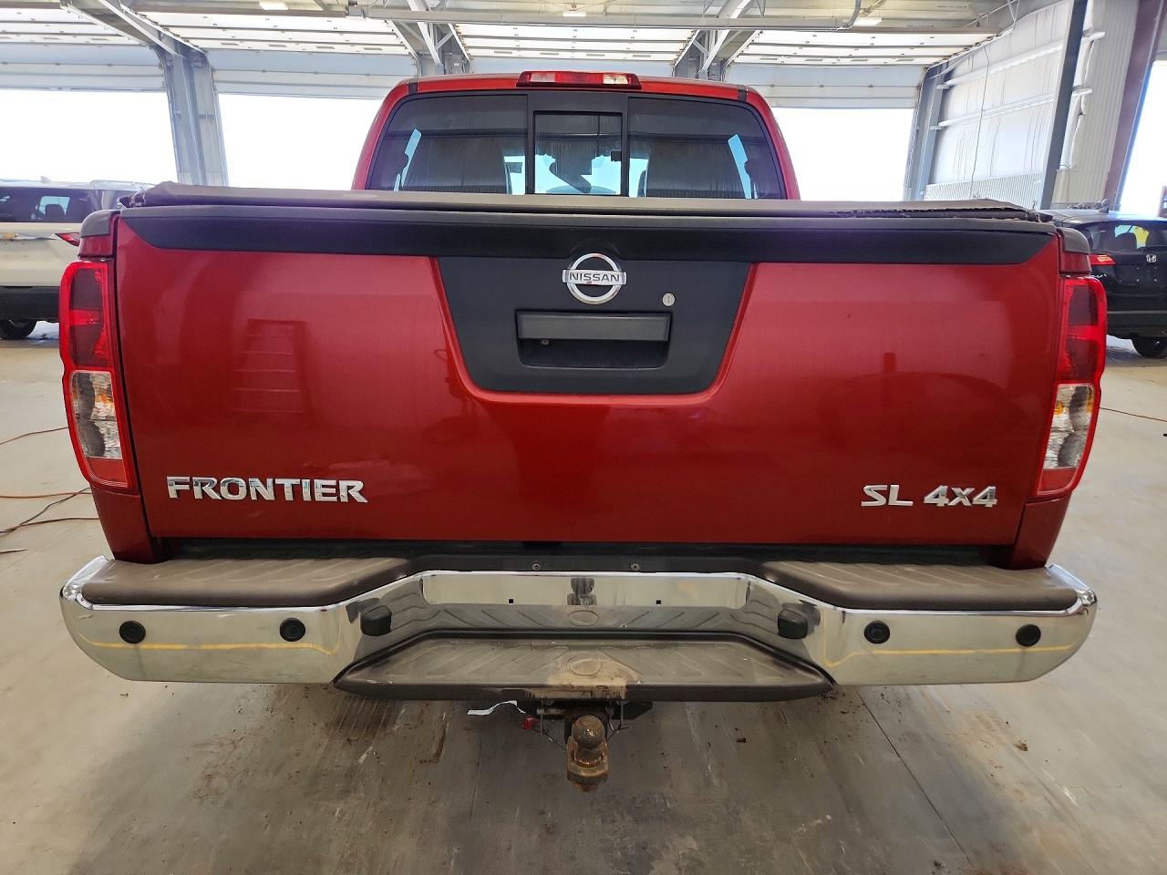 2014 Nissan Frontier Sl Red vin: 1N6AD0EVXEN756486