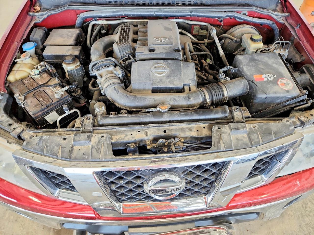 2014 Nissan Frontier Sl Red vin: 1N6AD0EVXEN756486