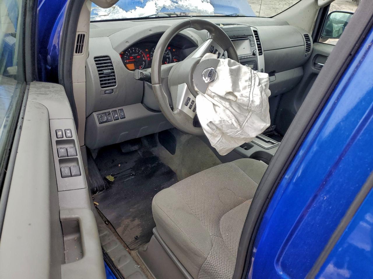 2015 Nissan Frontier S Blue vin: 1N6AD0EVXFN702283