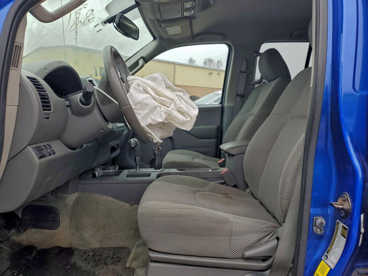 2015 Nissan Frontier S Blue vin: 1N6AD0EVXFN702283