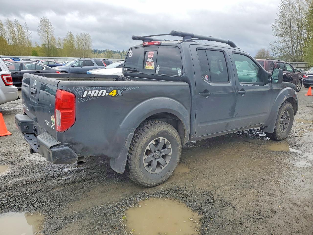 2015 Nissan Frontier S Black vin: 1N6AD0EVXFN709329
