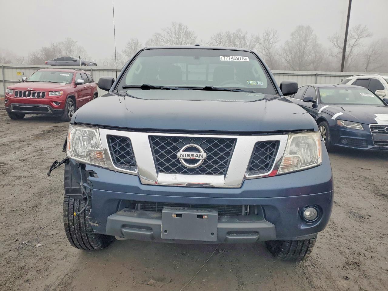 2015 Nissan Frontier S Синий vin: 1N6AD0EVXFN749135