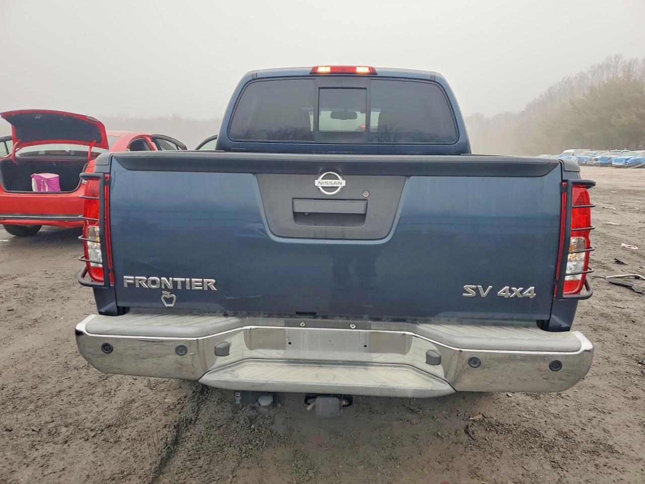 2015 Nissan Frontier S Синий vin: 1N6AD0EVXFN749135