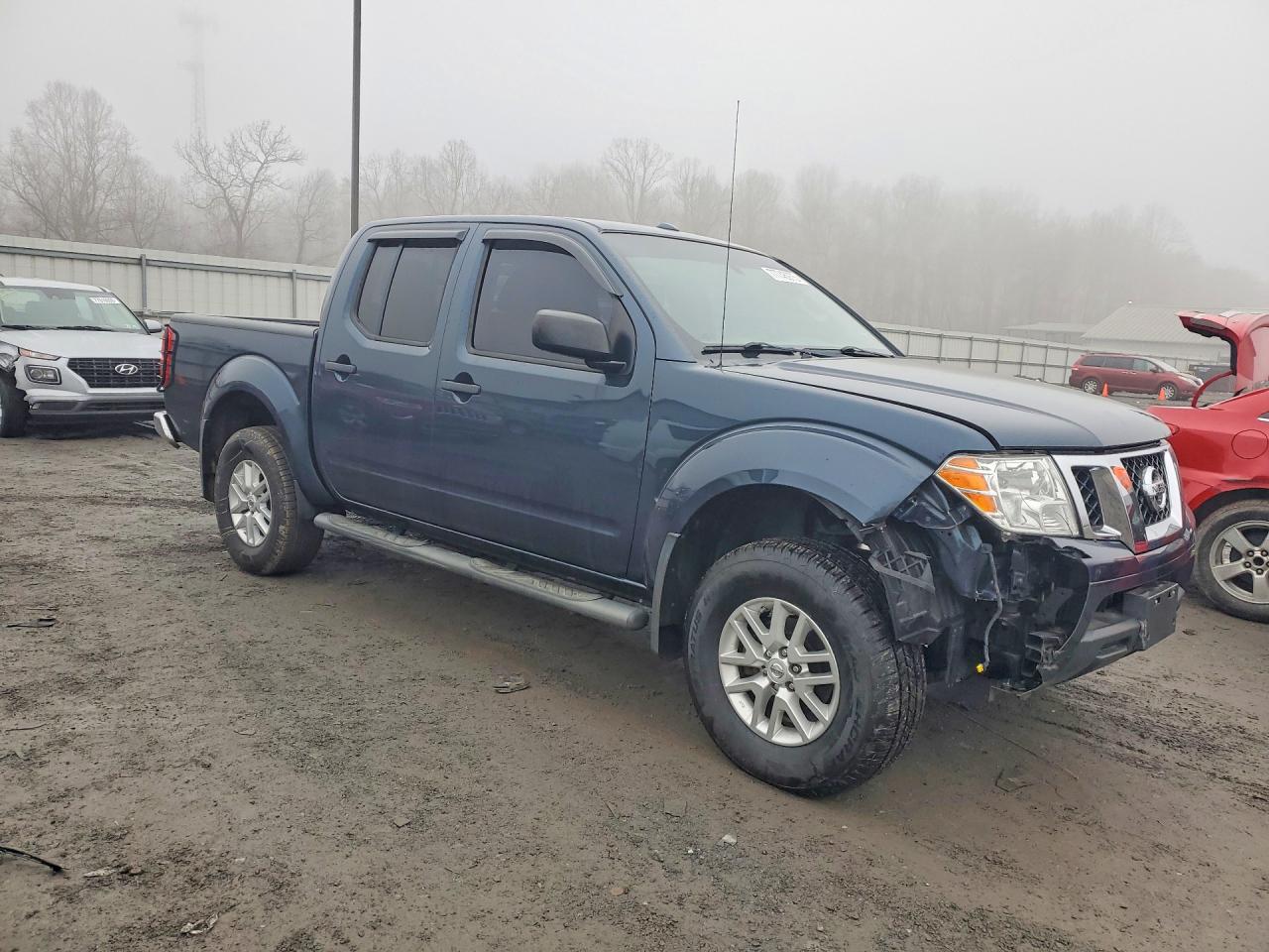 2015 Nissan Frontier S Синий vin: 1N6AD0EVXFN749135