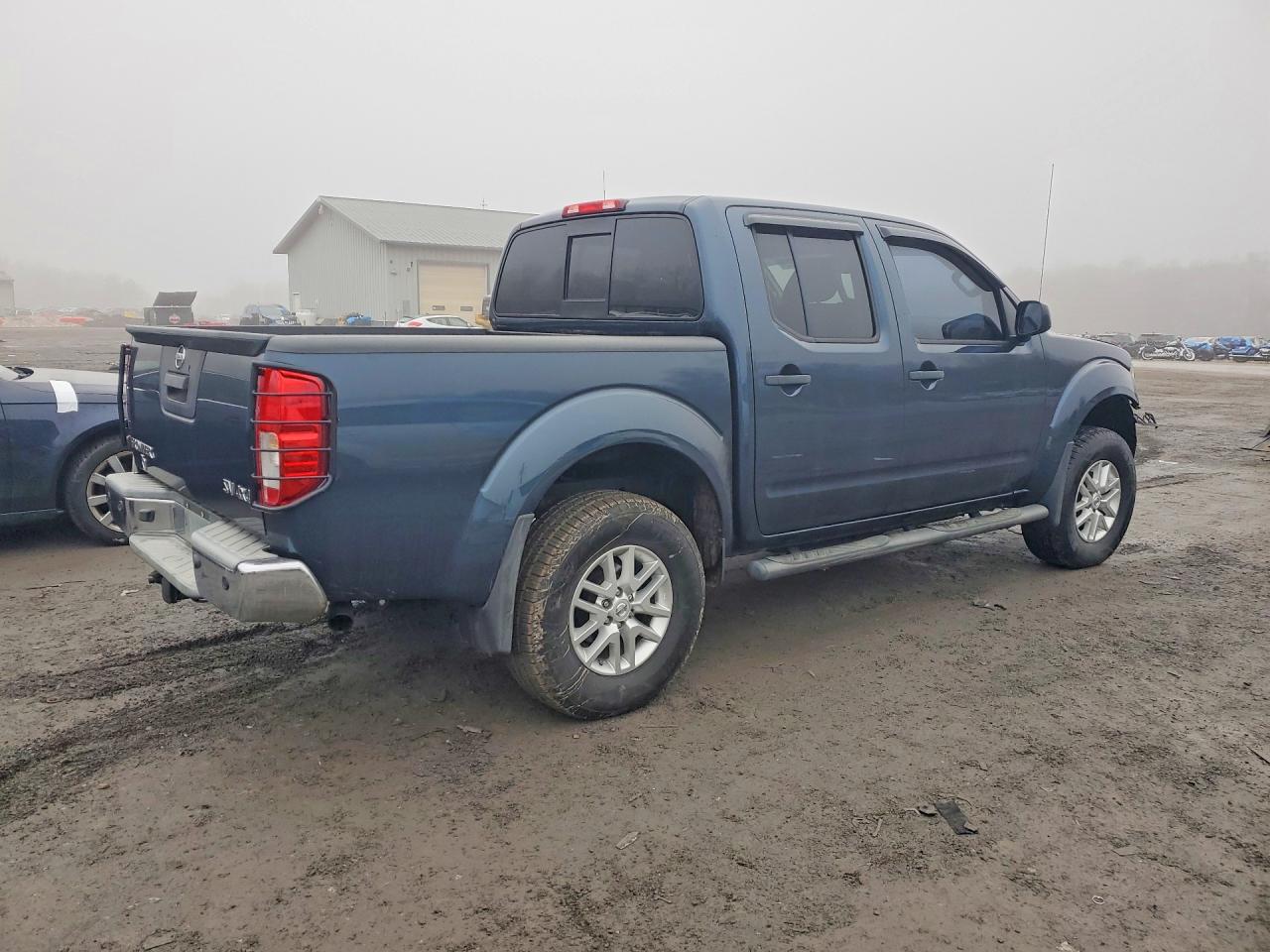 2015 Nissan Frontier S Синий vin: 1N6AD0EVXFN749135
