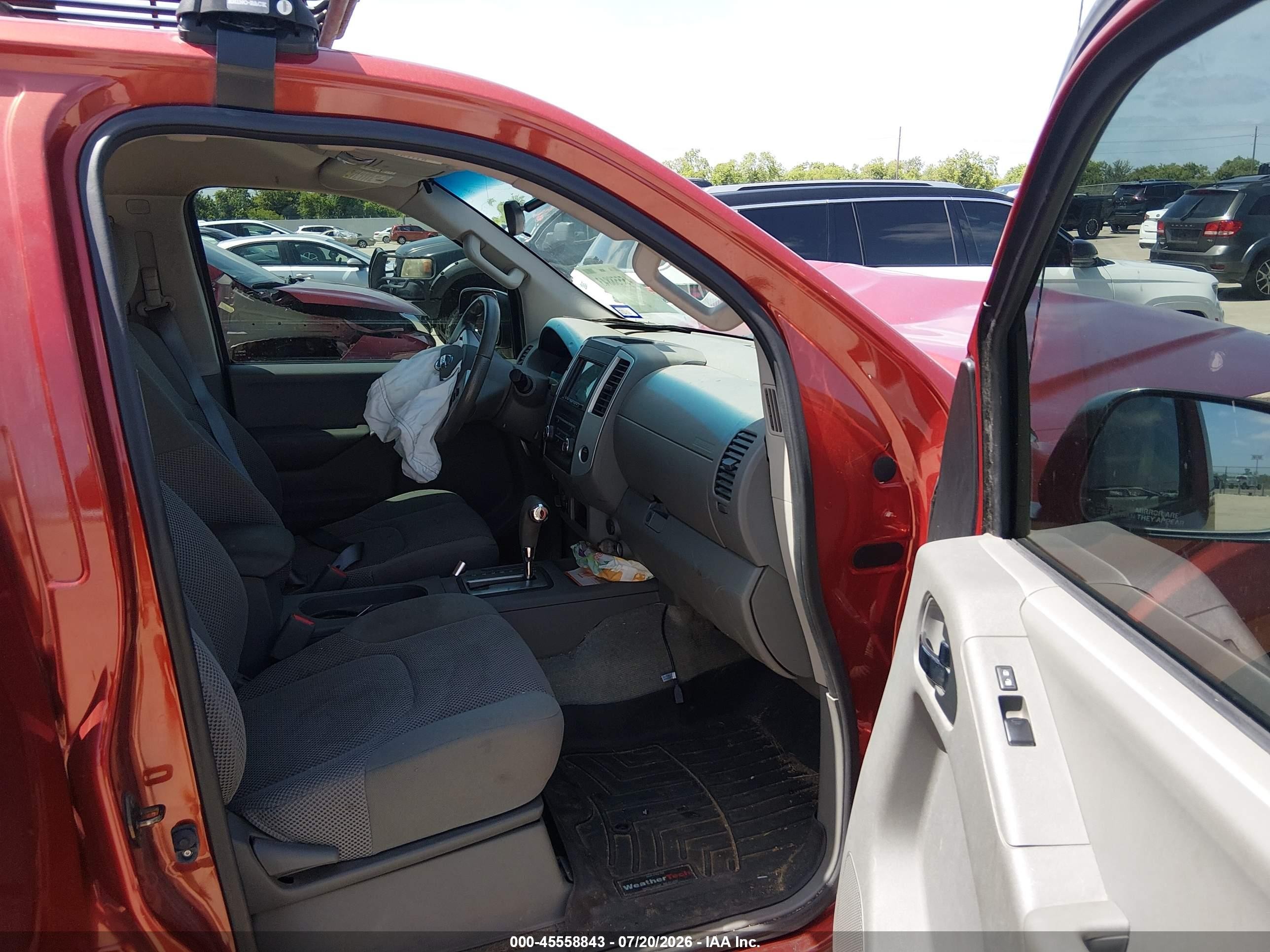 2015 Nissan Frontier Sv Orange vin: 1N6AD0EVXFN764122
