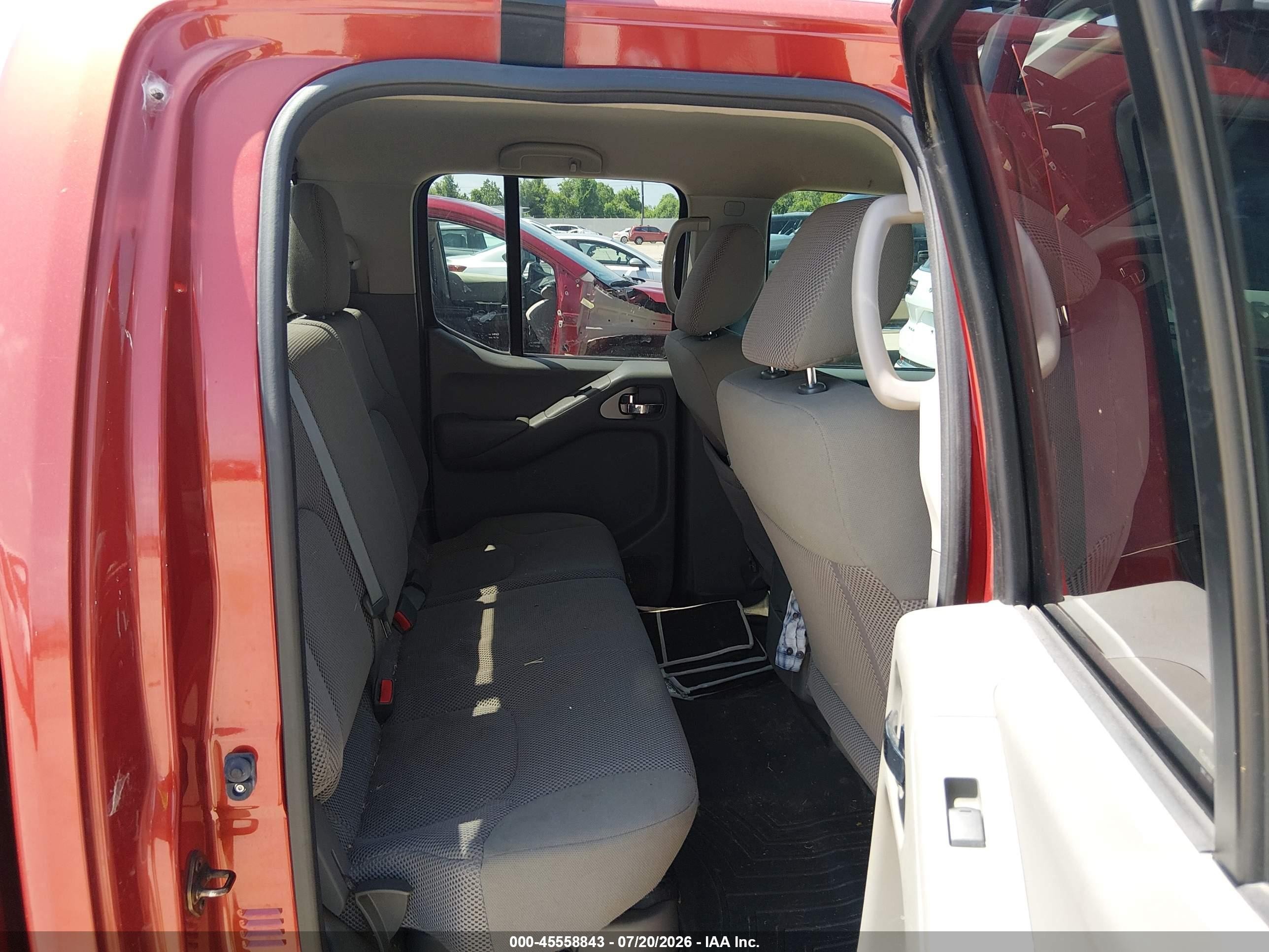 2015 Nissan Frontier Sv Orange vin: 1N6AD0EVXFN764122