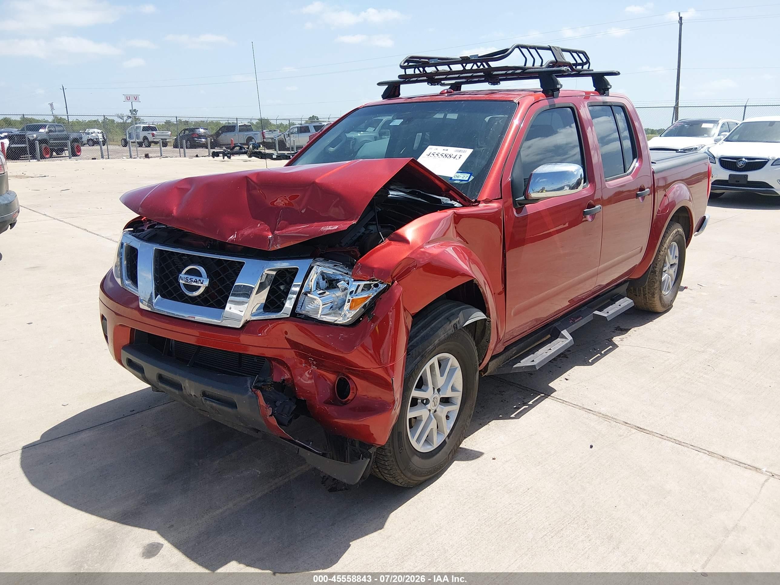2015 Nissan Frontier Sv Orange vin: 1N6AD0EVXFN764122