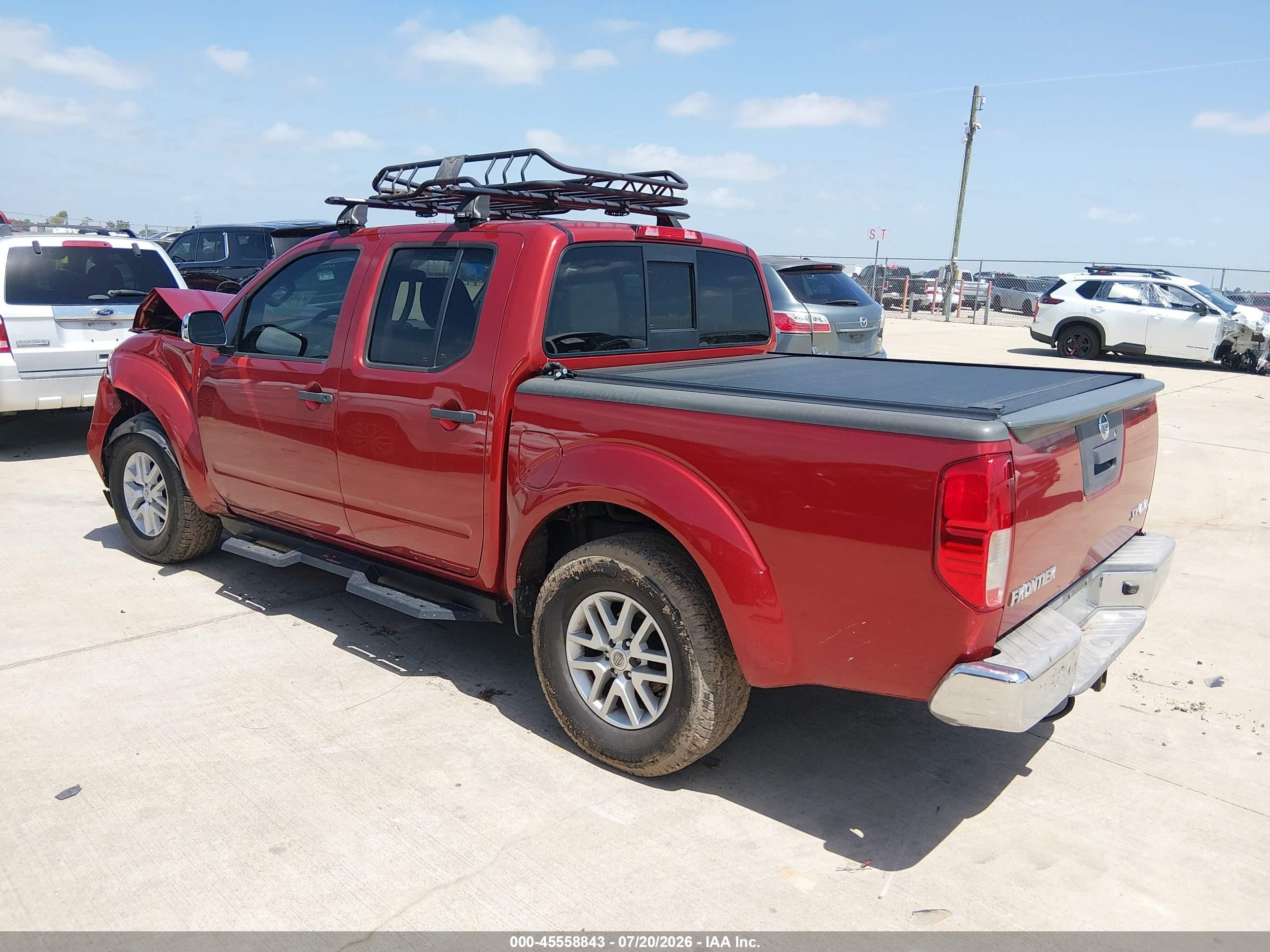2015 Nissan Frontier Sv Orange vin: 1N6AD0EVXFN764122
