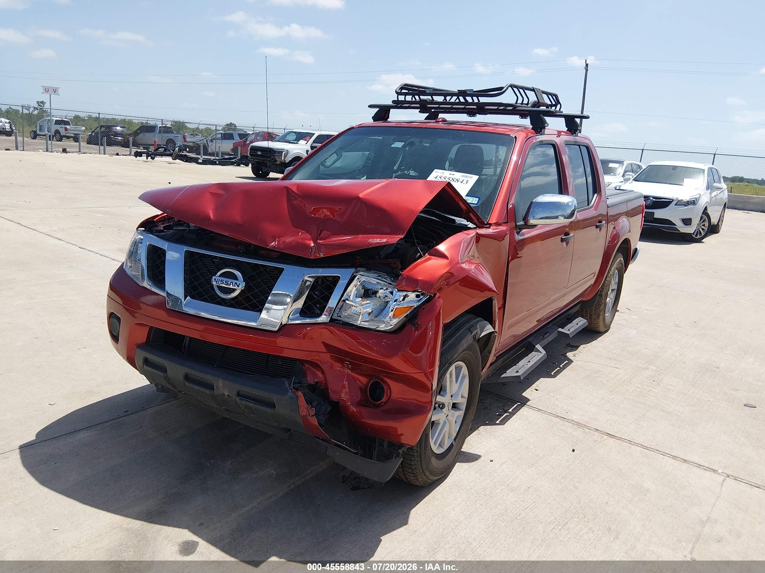 2015 Nissan Frontier Sv Orange vin: 1N6AD0EVXFN764122