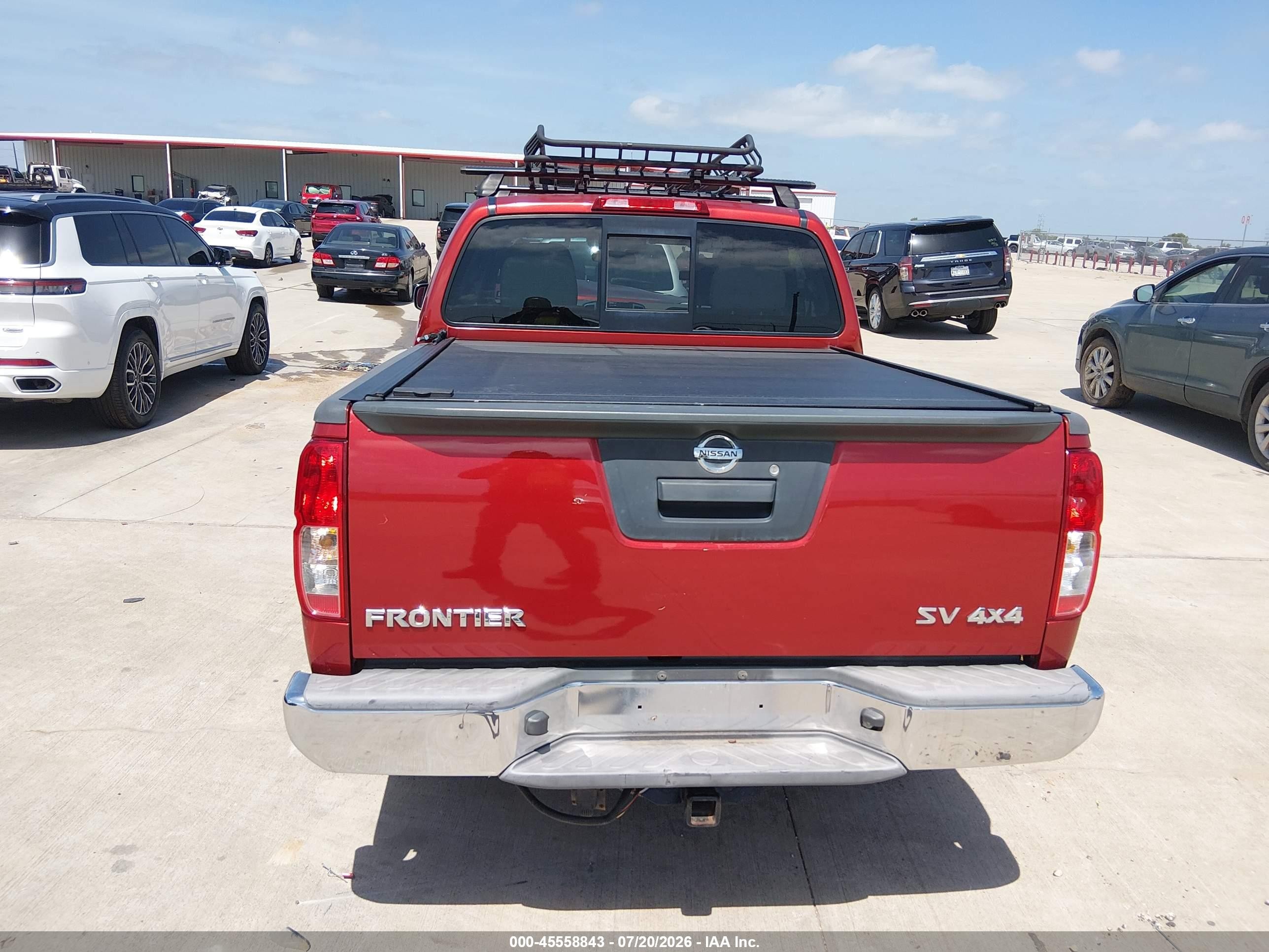 2015 Nissan Frontier Sv Orange vin: 1N6AD0EVXFN764122