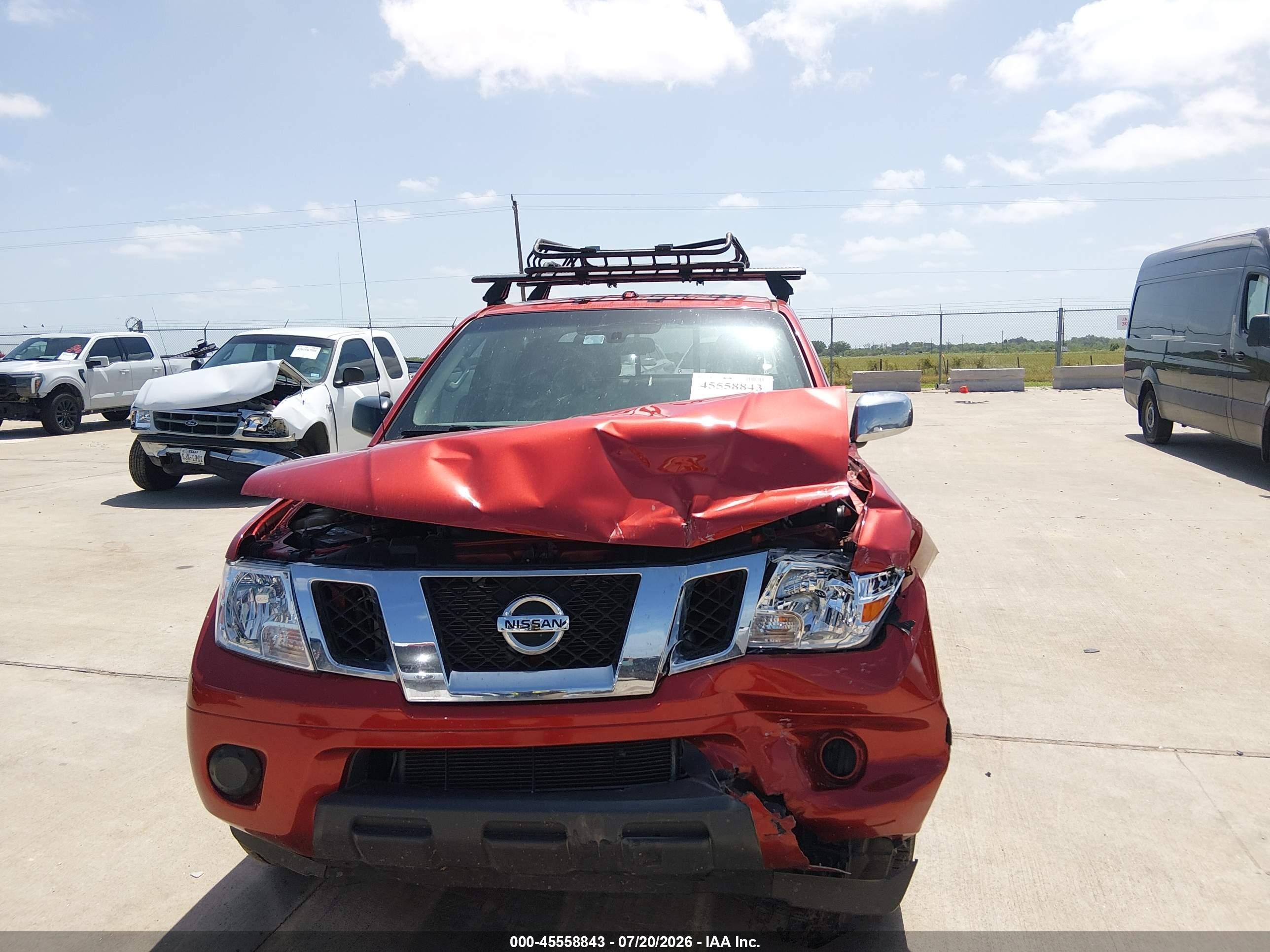 2015 Nissan Frontier Sv Orange vin: 1N6AD0EVXFN764122