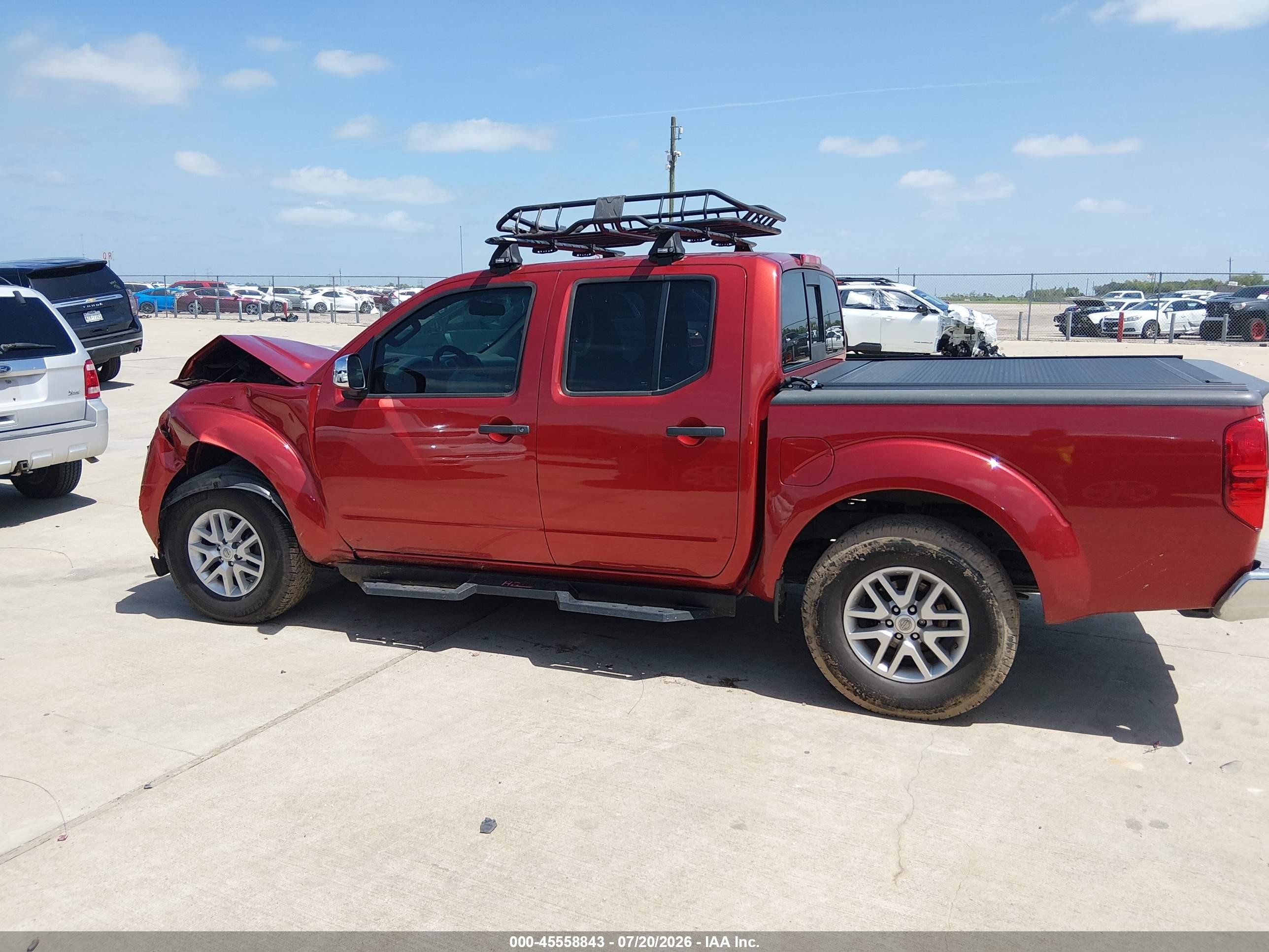 2015 Nissan Frontier Sv Orange vin: 1N6AD0EVXFN764122