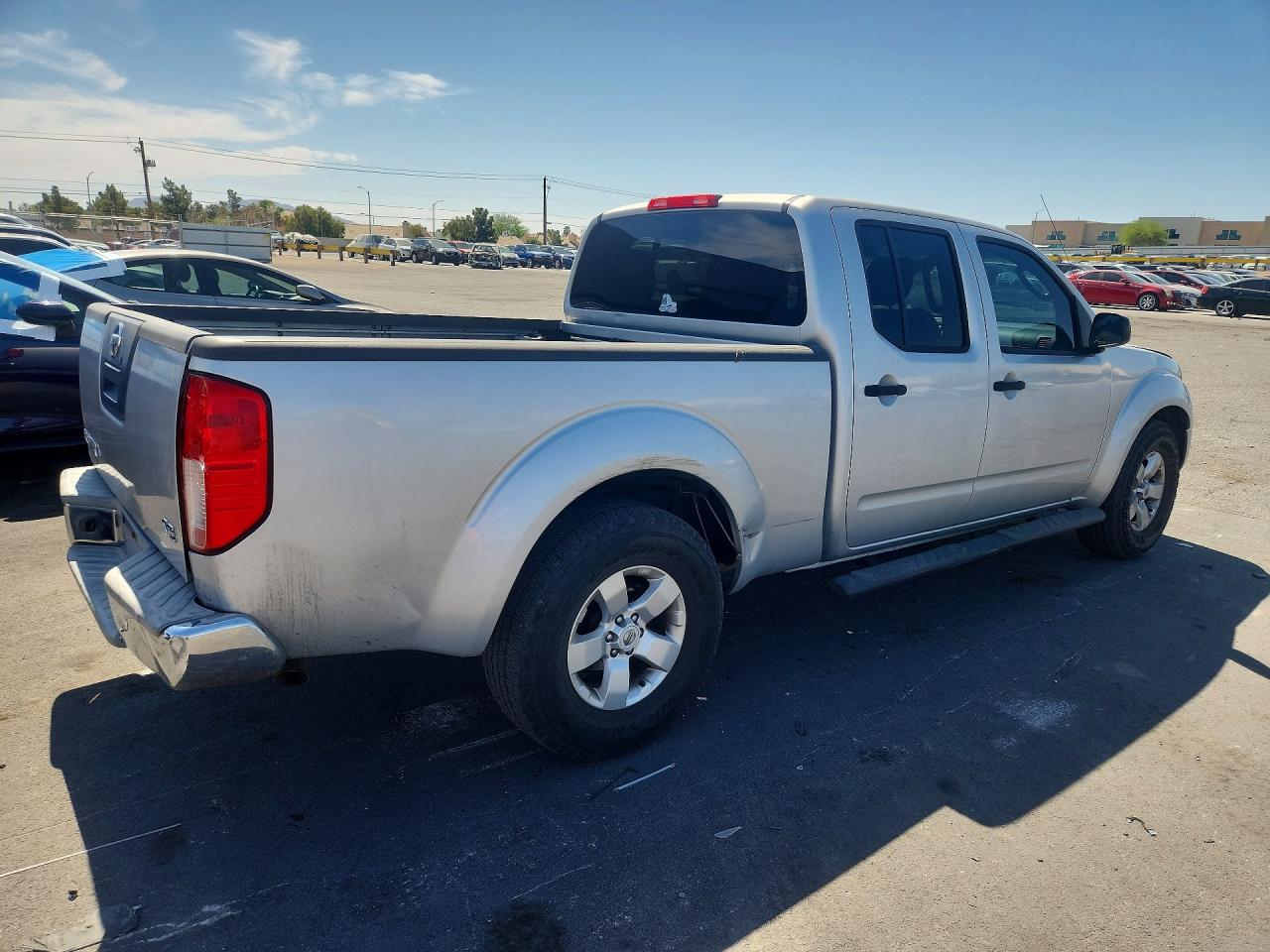 2010 Nissan Frontier Se V6 Silver vin: 1N6AD0FR0AC442594