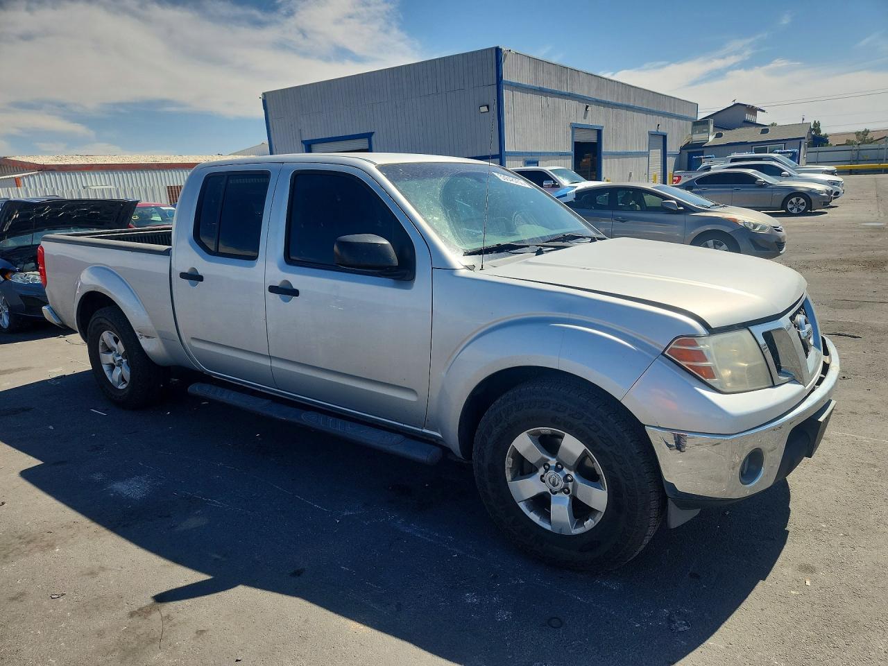 2010 Nissan Frontier Se V6 Silver vin: 1N6AD0FR0AC442594