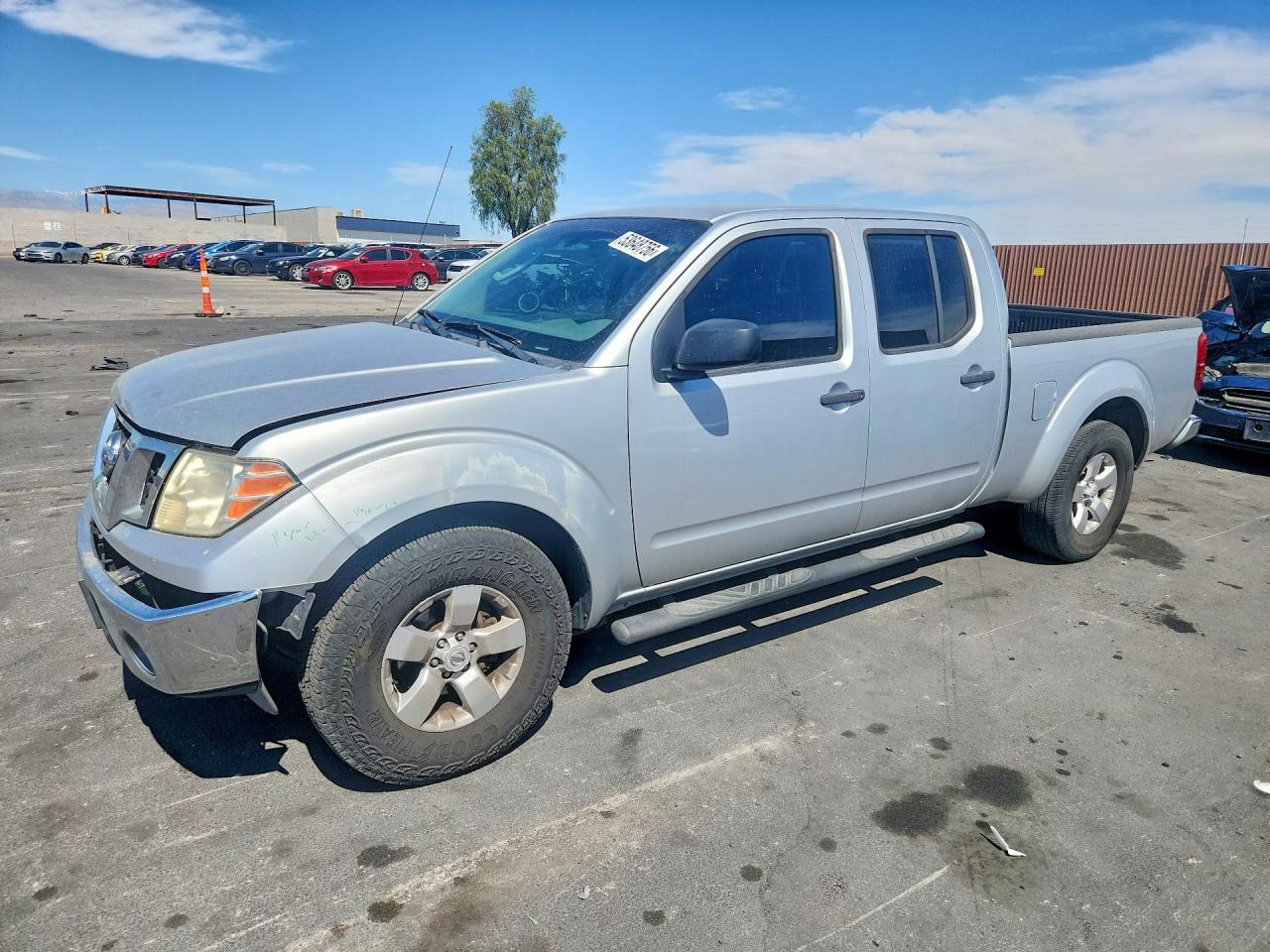 2010 Nissan Frontier Se V6 Silver vin: 1N6AD0FR0AC442594